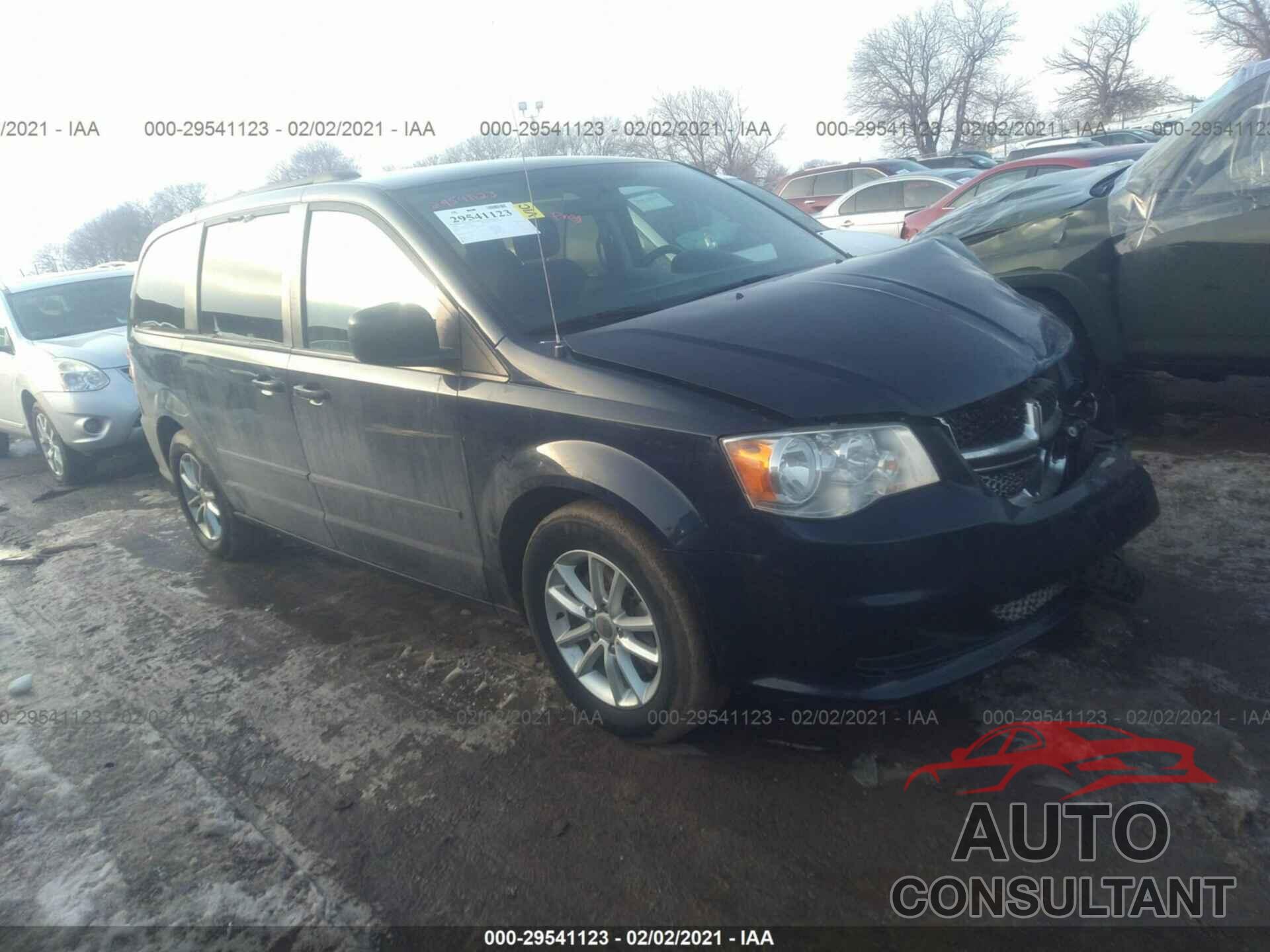 DODGE GRAND CARAVAN 2016 - 2C4RDGCGXGR122443