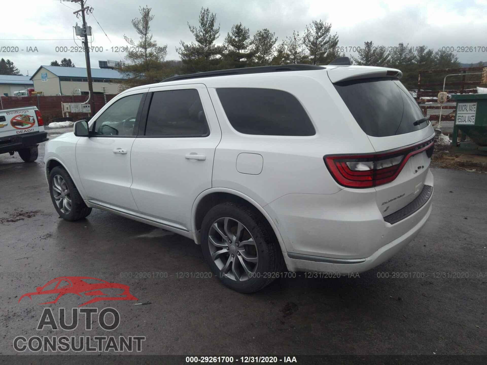DODGE DURANGO 2018 - 1C4RDJAG3JC202134