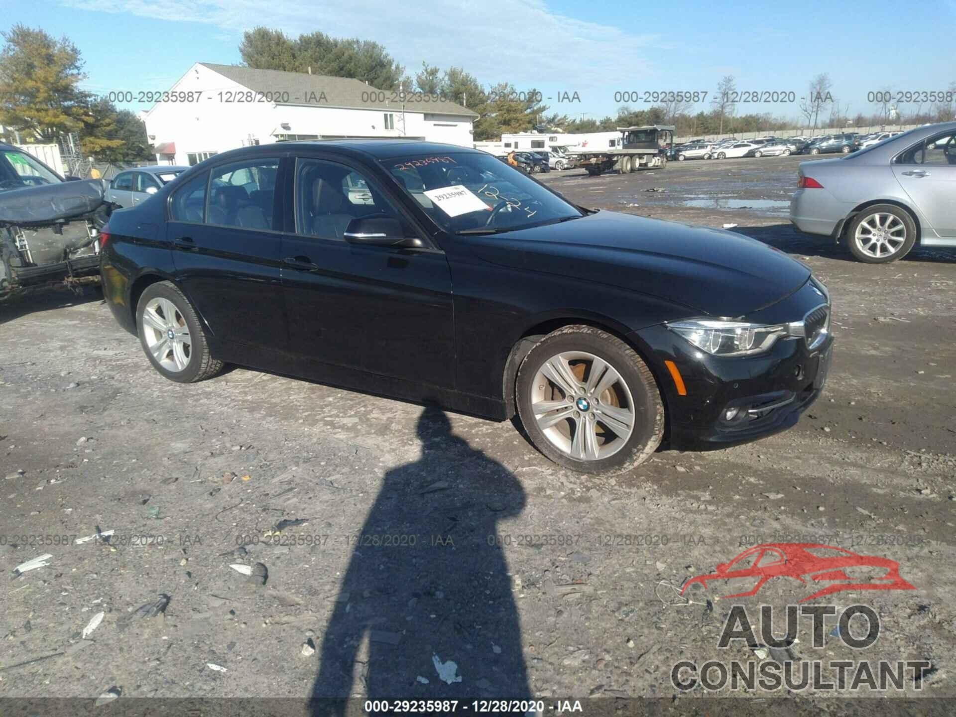 BMW 3 SERIES 2016 - WBA8E3G54GNU02234