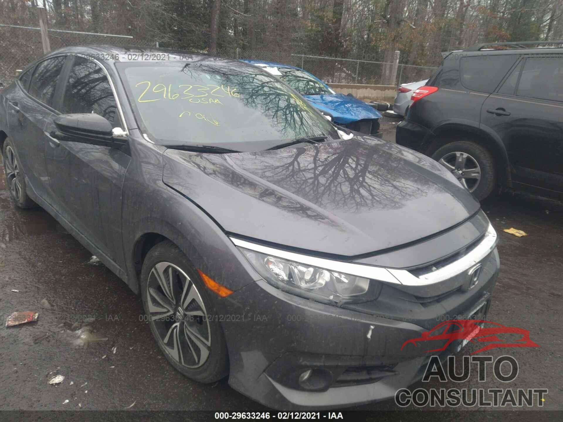 HONDA CIVIC SEDAN 2016 - 2HGFC1F36GH640259