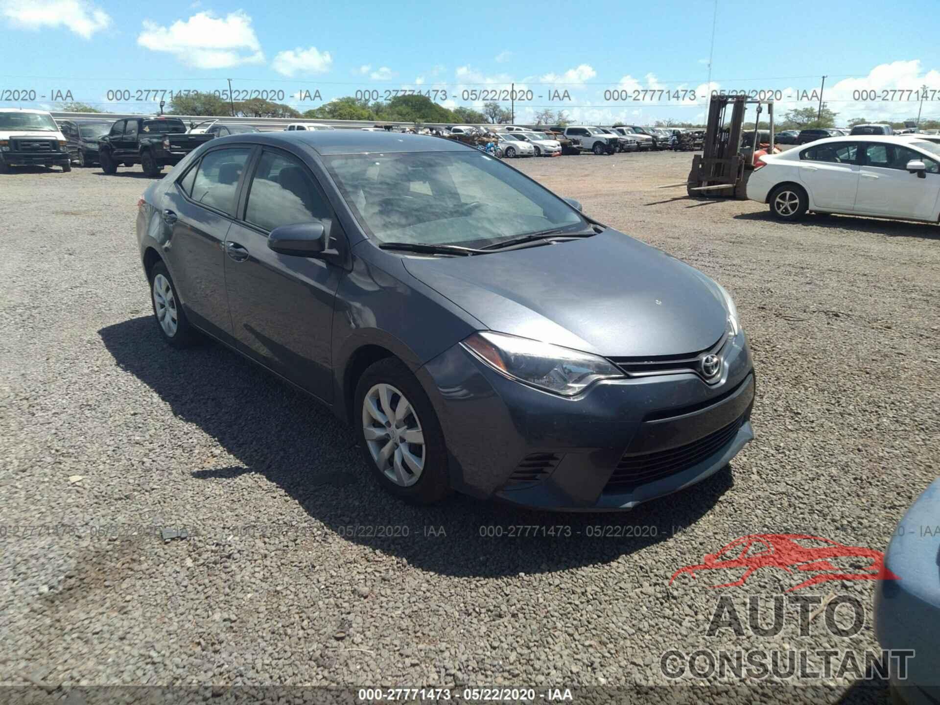 TOYOTA COROLLA 2016 - 5YFBURHE5GP441981