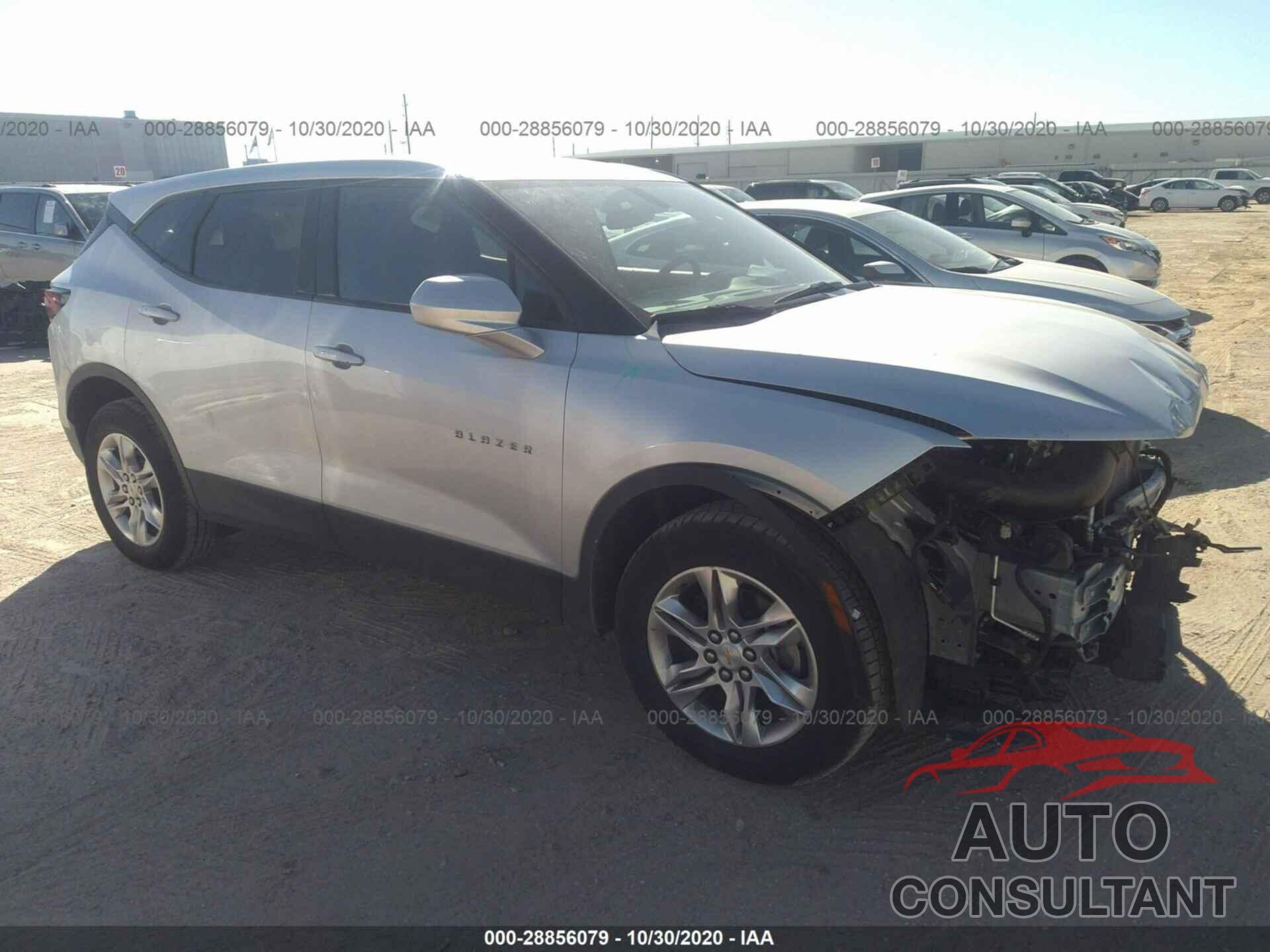 CHEVROLET BLAZER 2020 - 3GNKBCRS7LS533394