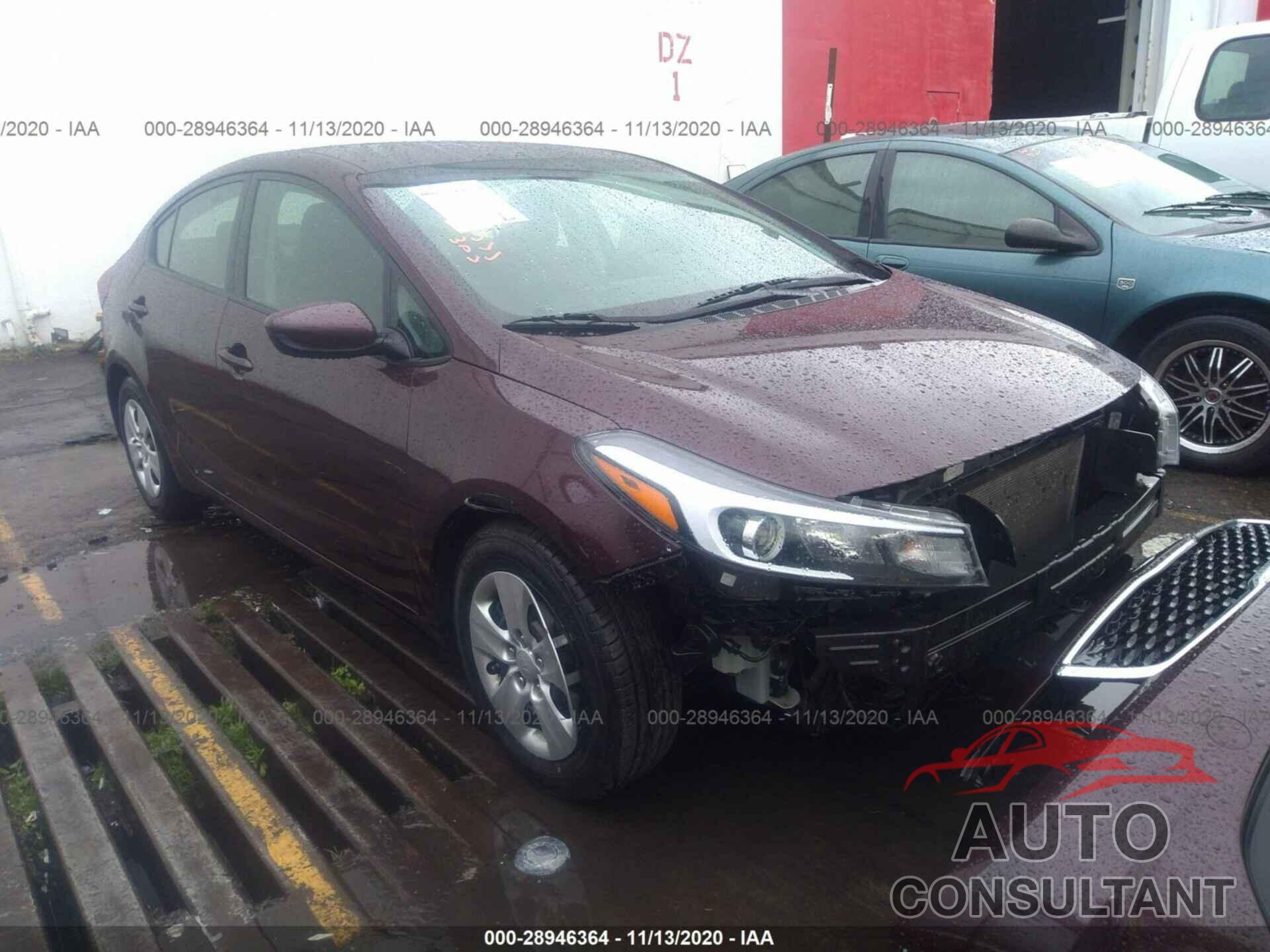 KIA FORTE 2018 - 3KPFK4A78JE166945
