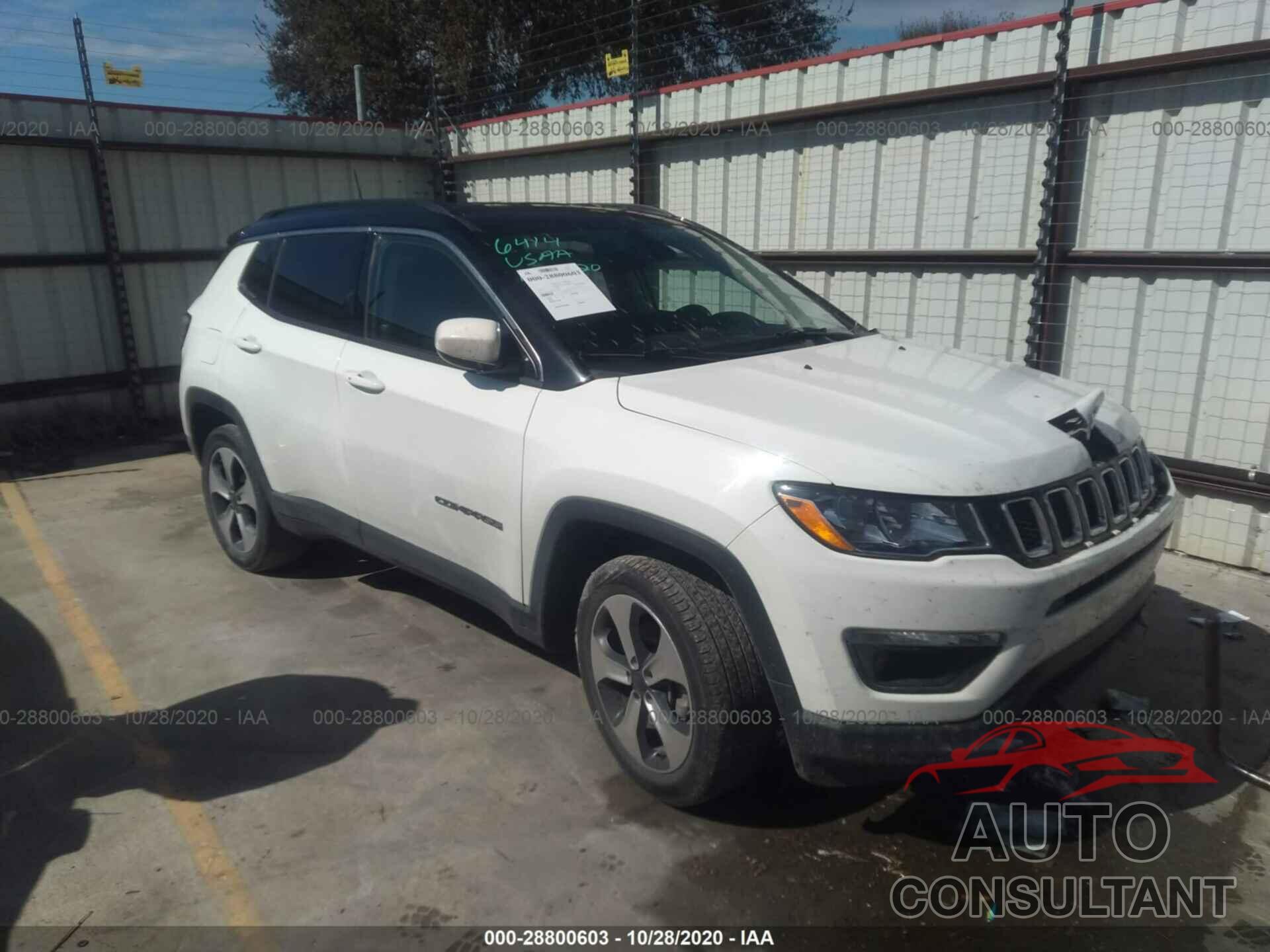 JEEP COMPASS 2018 - 3C4NJDBB9JT115385
