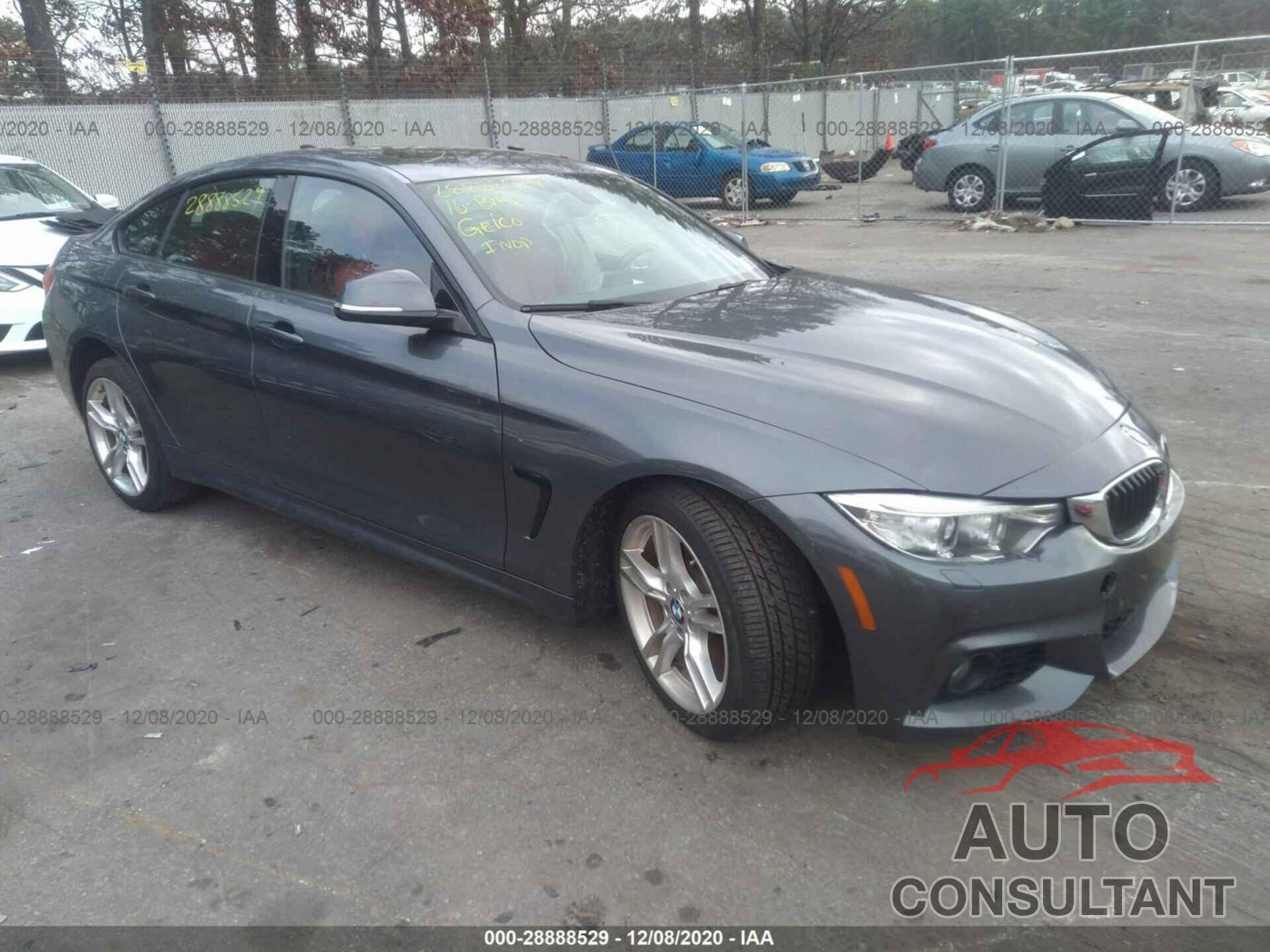 BMW 4 SERIES 2016 - WBA4B3C53GG527940