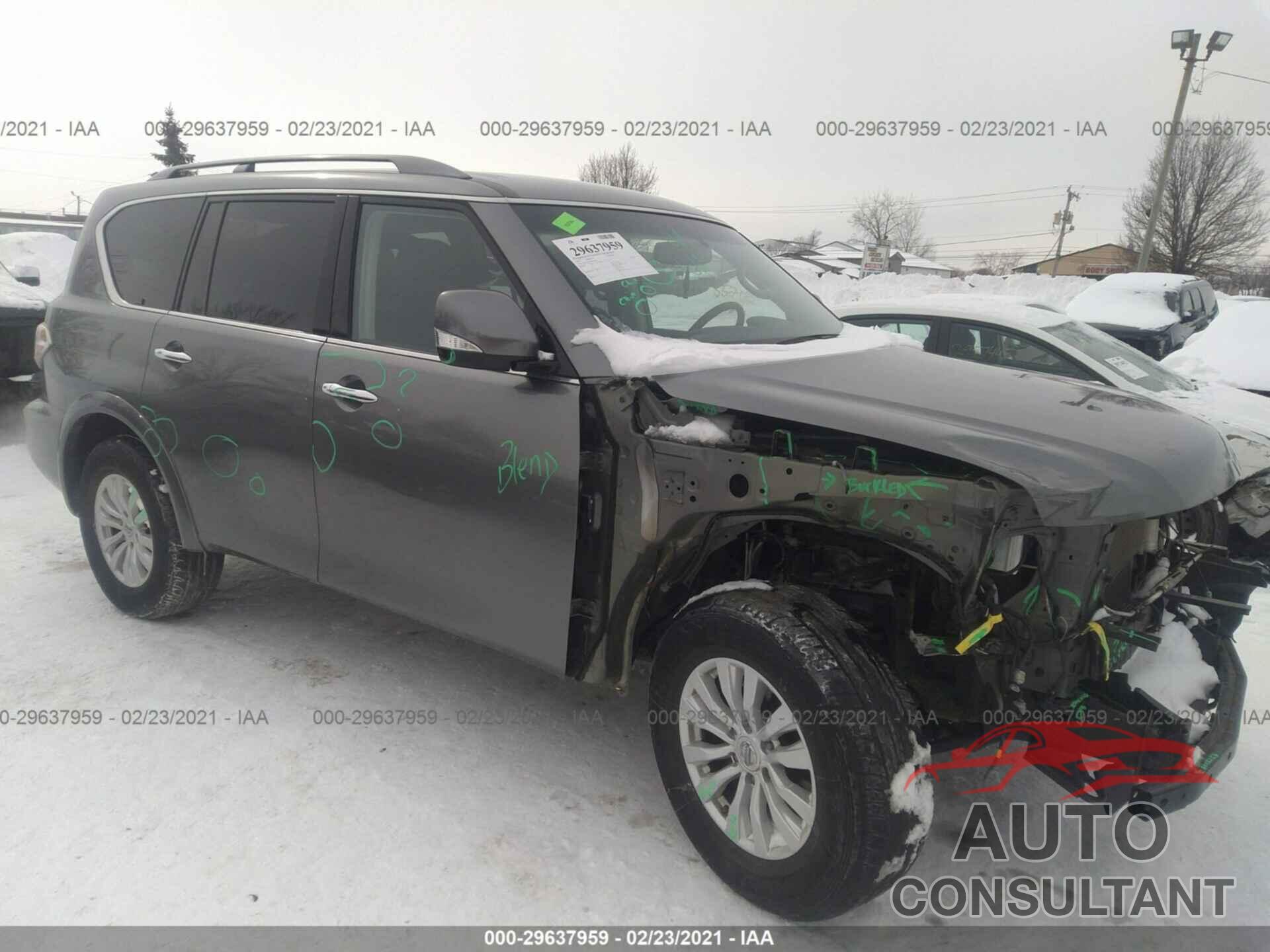 NISSAN ARMADA 2017 - JN8AY2NCXH9505700