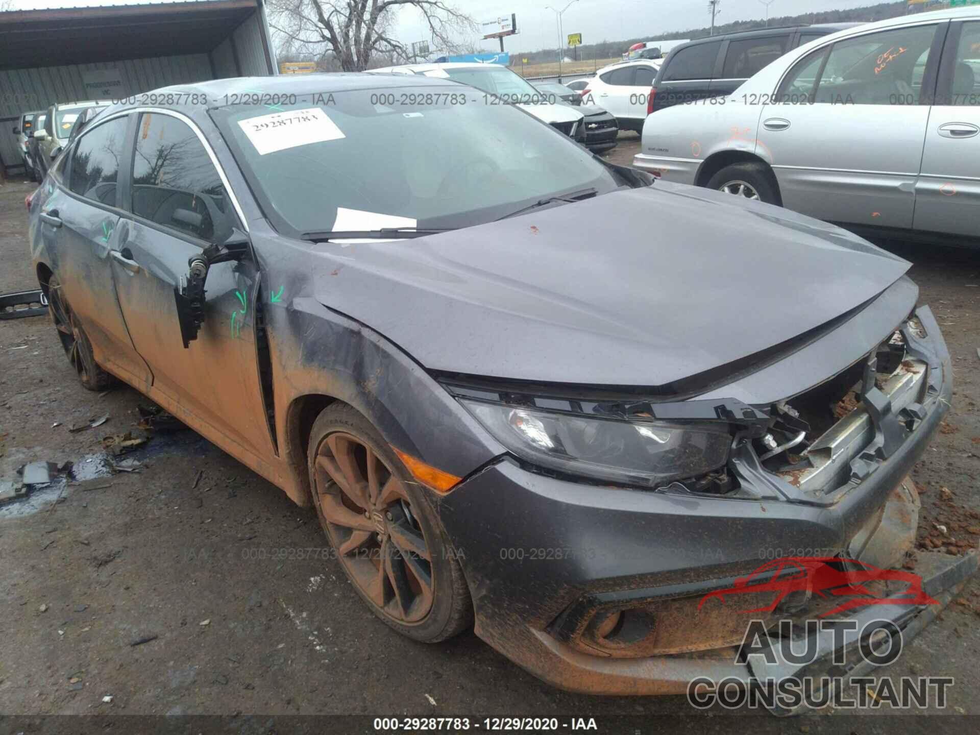 HONDA CIVIC SEDAN 2020 - 19XFC2F87LE020221