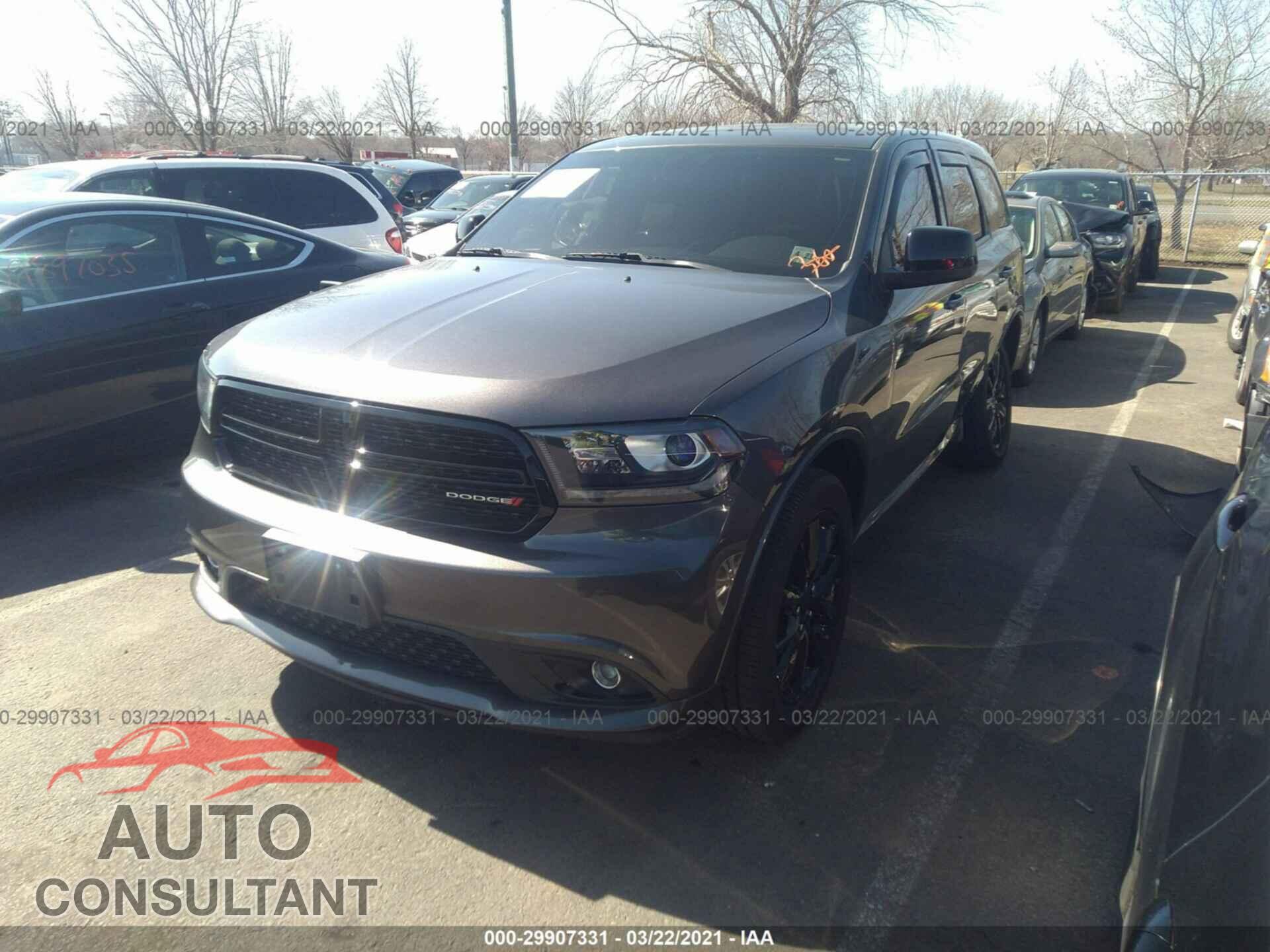 DODGE DURANGO 2018 - 1C4RDJAG0JC330475