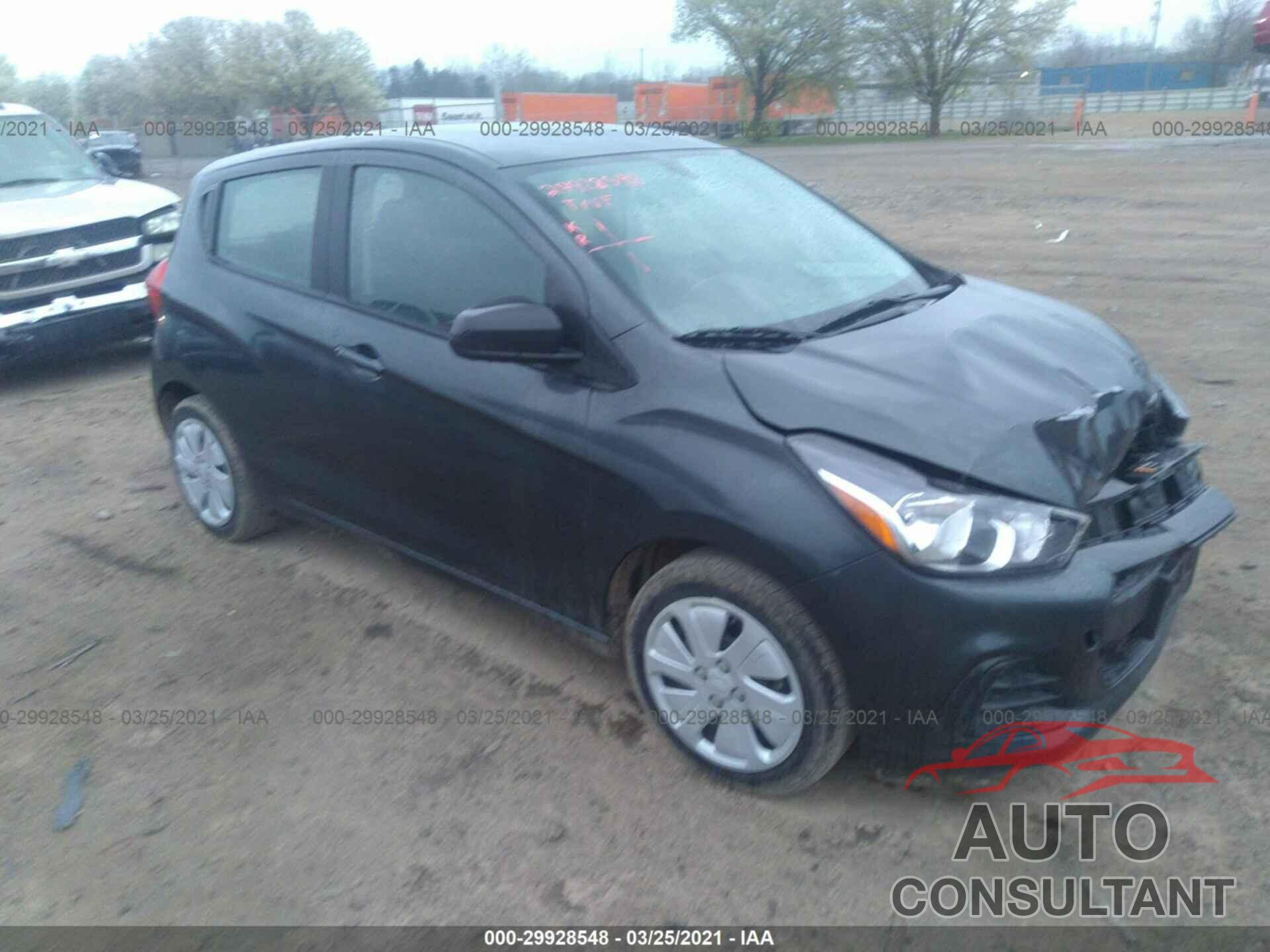 CHEVROLET SPARK 2017 - KL8CB6SA7HC839291