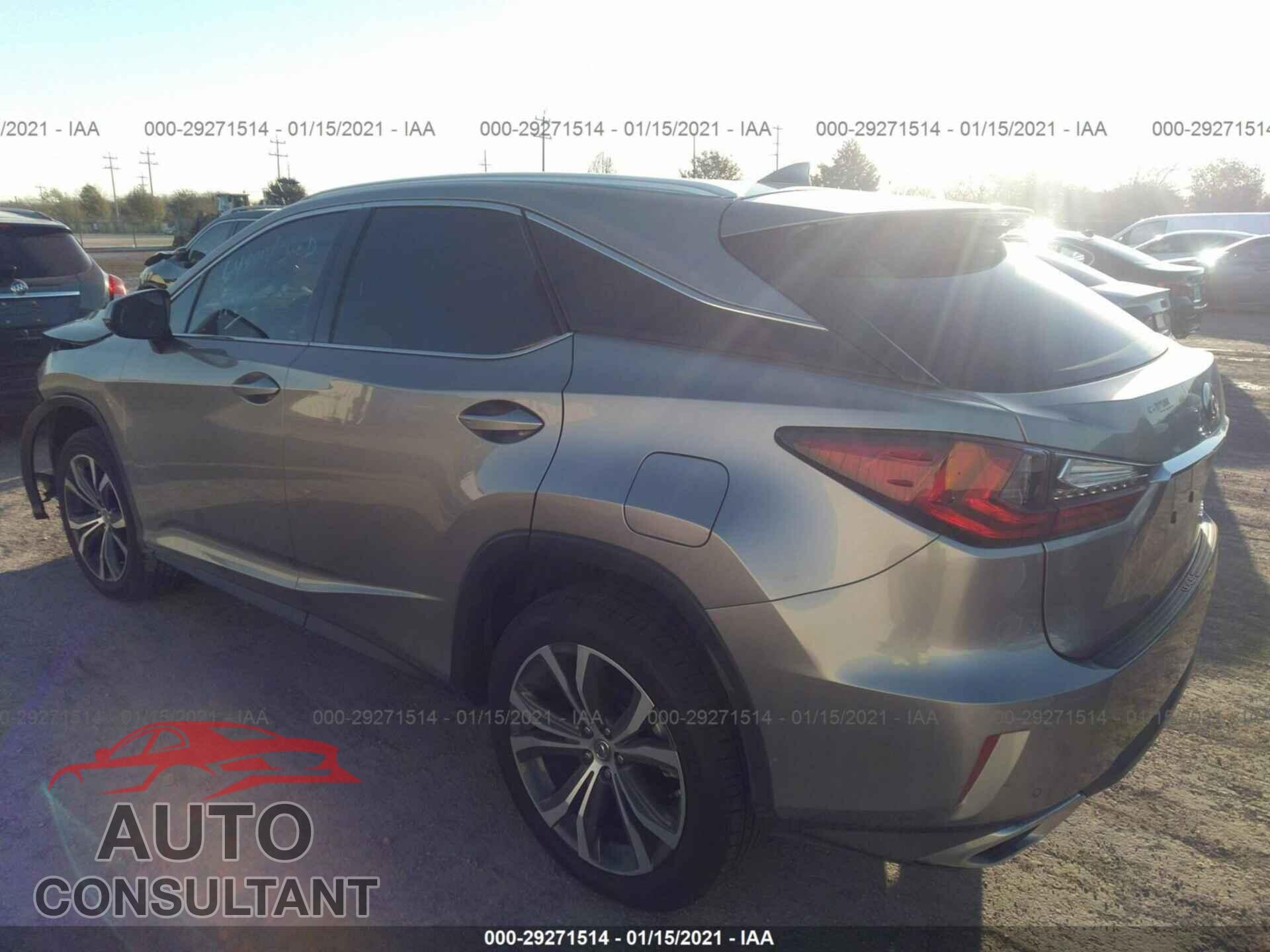LEXUS RX 2017 - 2T2ZZMCA7HC044339