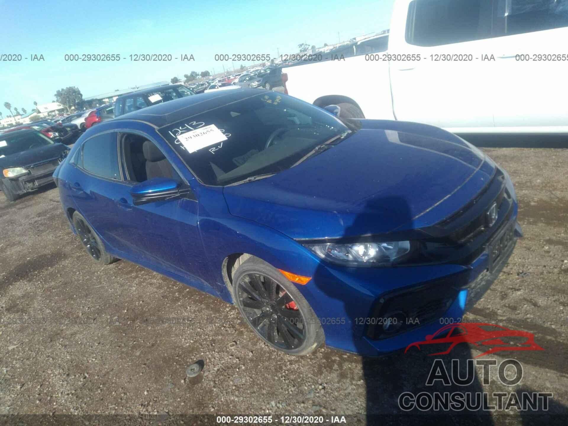 HONDA CIVIC HATCHBACK 2019 - SHHFK7H68KU409565