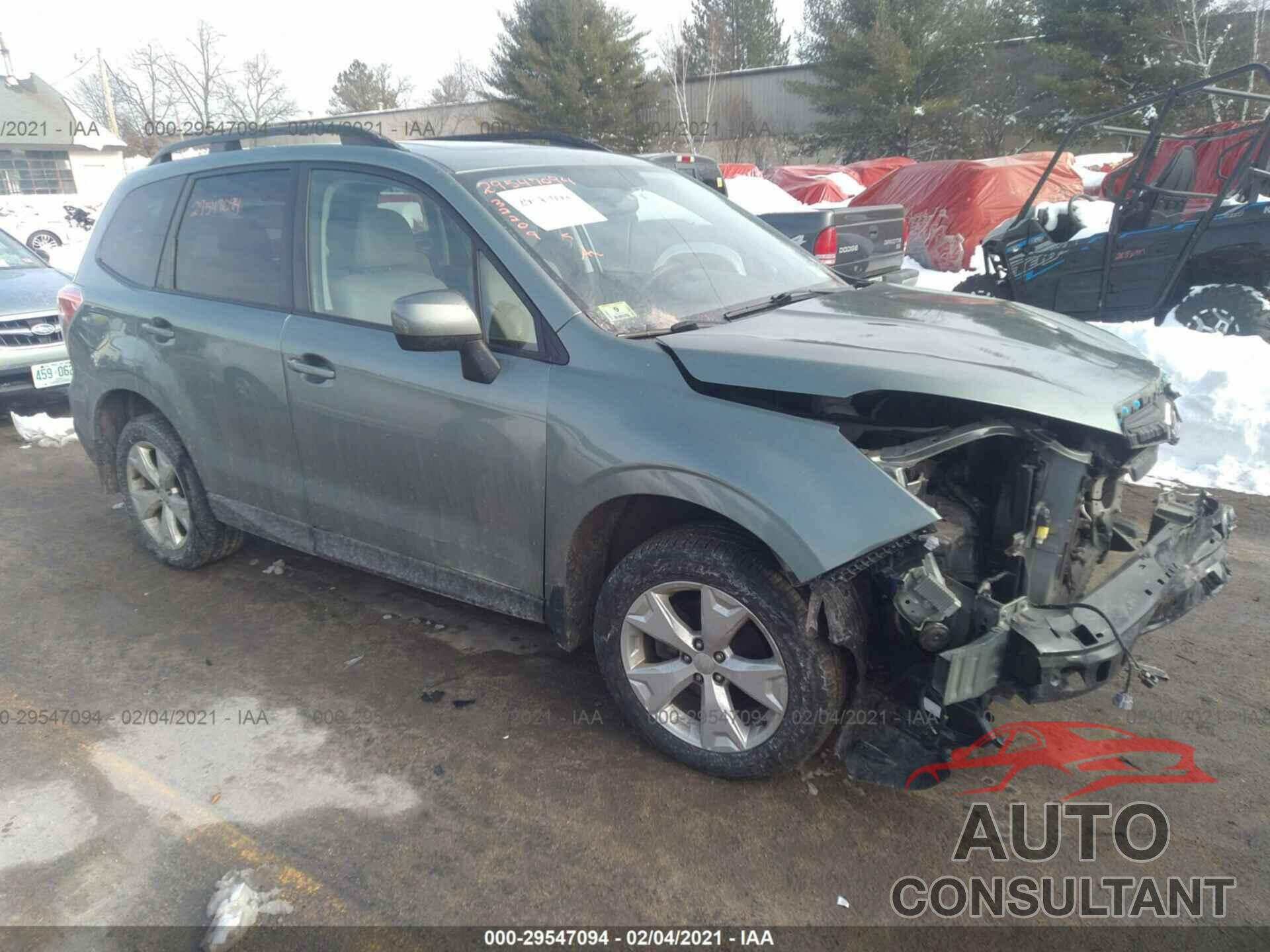 SUBARU FORESTER 2016 - JF2SJADC4GH421832