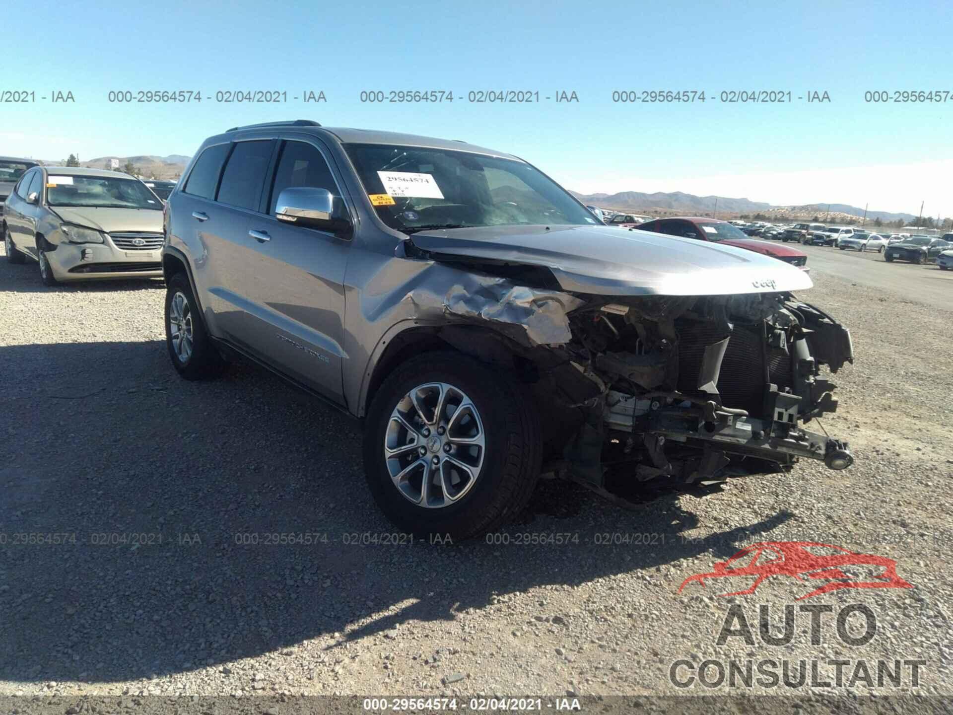 JEEP GRAND CHEROKEE 2016 - 1C4RJEBG4GC432501