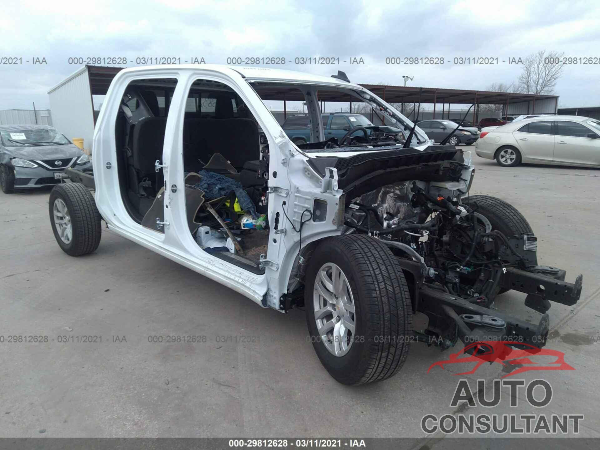 CHEVROLET SILVERADO 1500 2020 - 3GCPWCED7LG422535