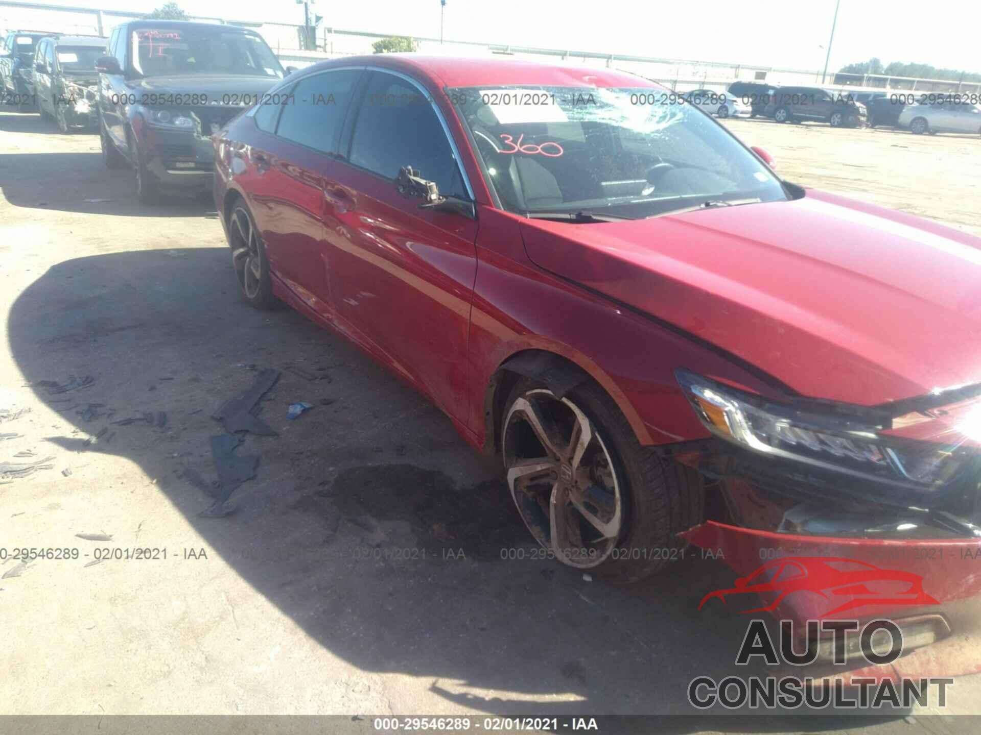 HONDA ACCORD SEDAN 2018 - 1HGCV1F30JA073601