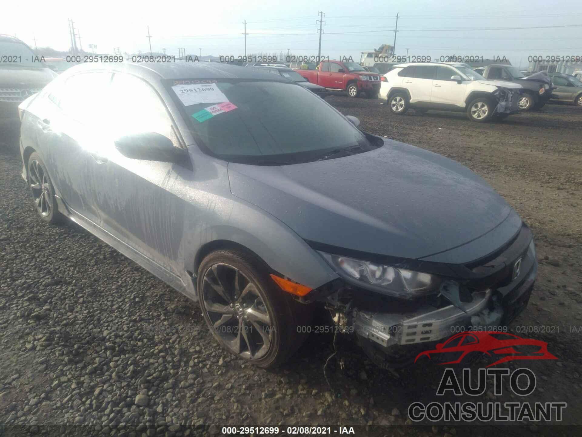 HONDA CIVIC HATCHBACK 2018 - SHHFK7G43JU217081