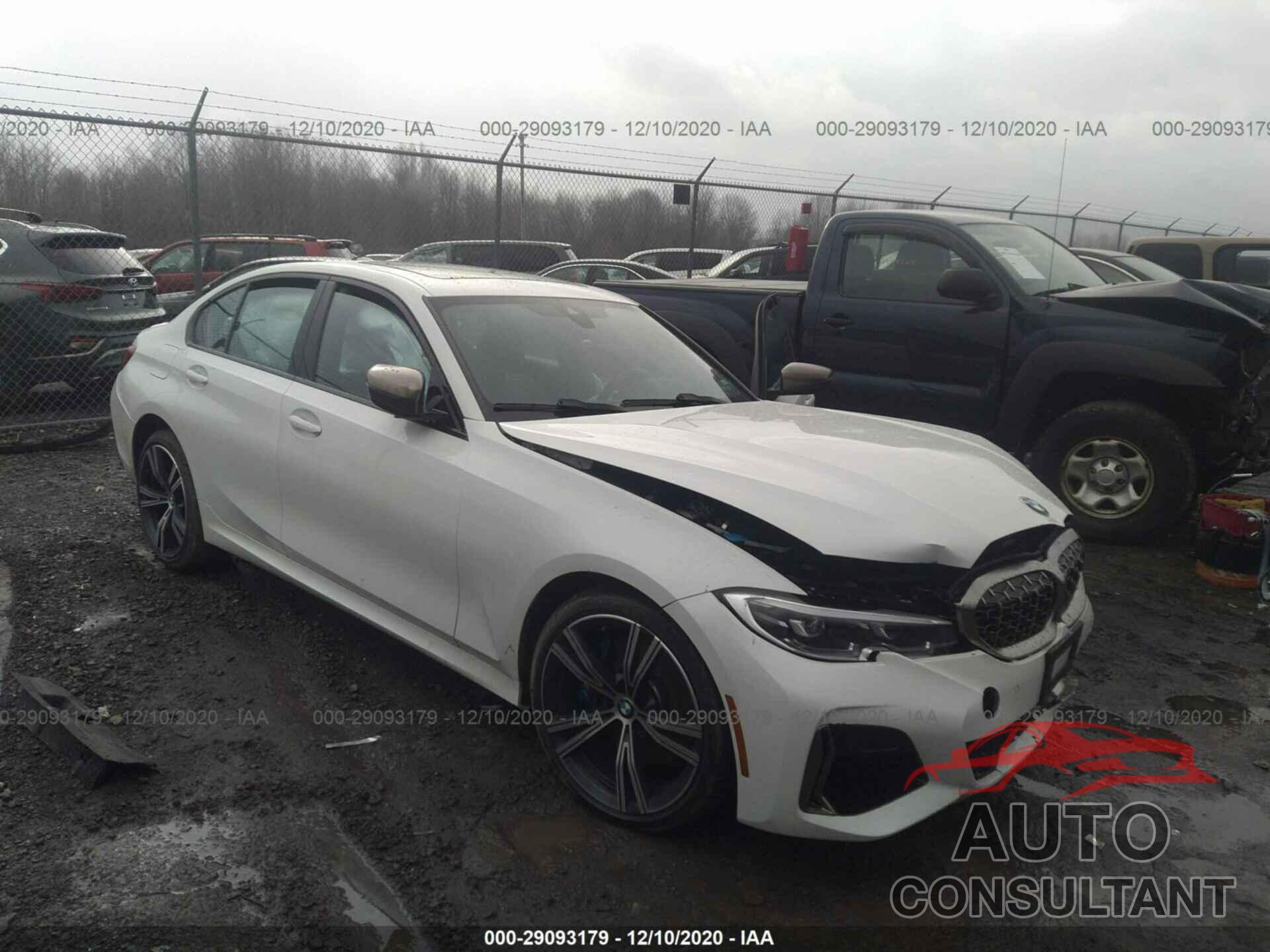 BMW 3 SERIES 2020 - WBA5U9C09LFJ84797