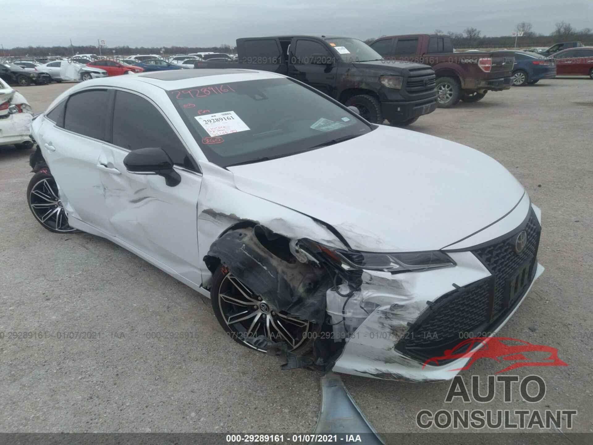 TOYOTA AVALON 2019 - 4T1BZ1FB2KU009321