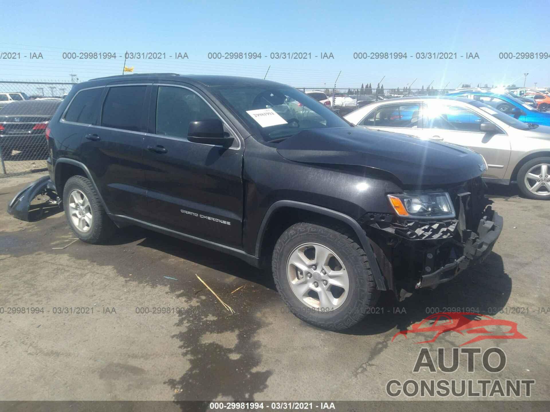 JEEP GRAND CHEROKEE 2016 - 1C4RJEAG7GC464604