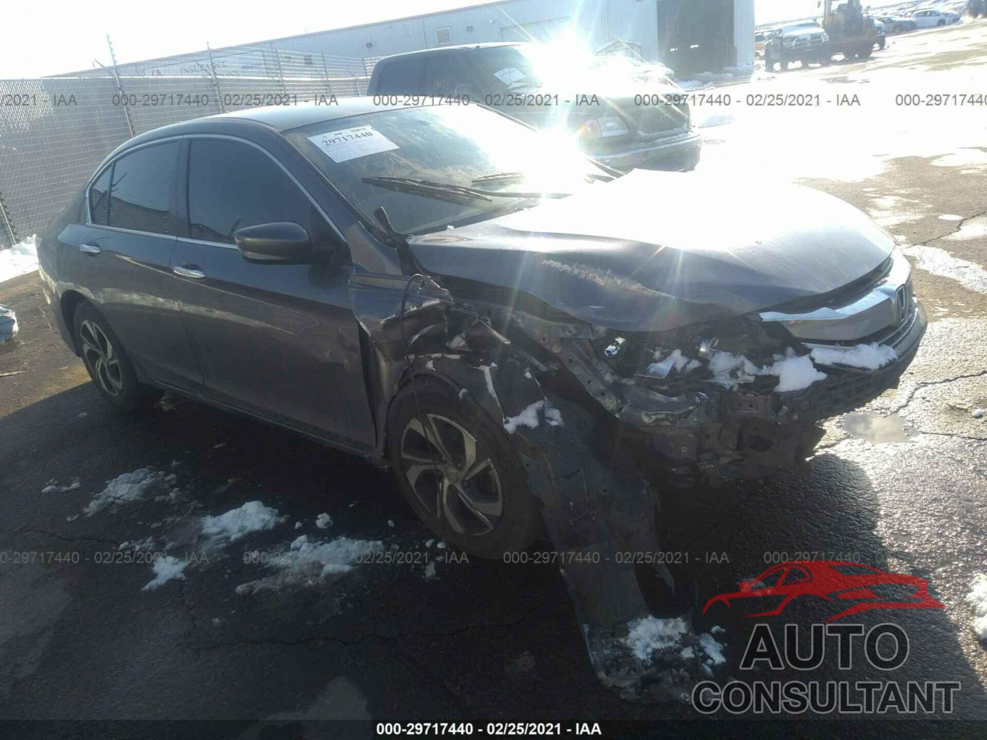 HONDA ACCORD SEDAN 2016 - 1HGCR2F39GA138609