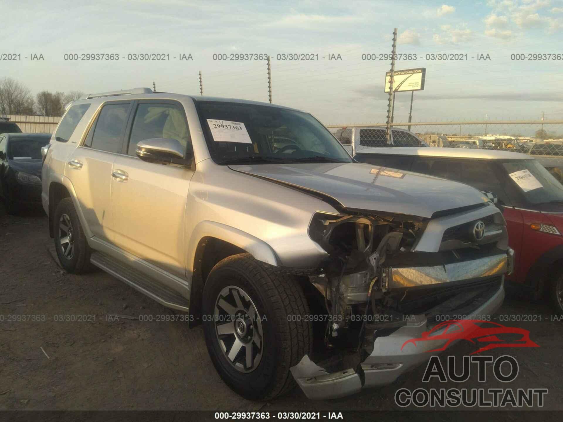 TOYOTA 4RUNNER 2016 - JTEBU5JR6G5370255