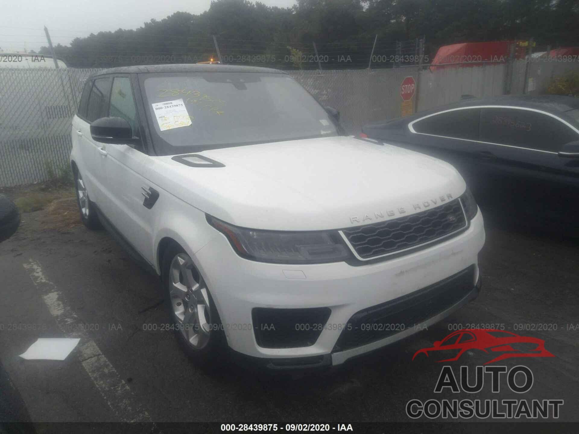 LAND ROVER RANGE ROVER SPORT 2019 - SALWR2RVXKA415343