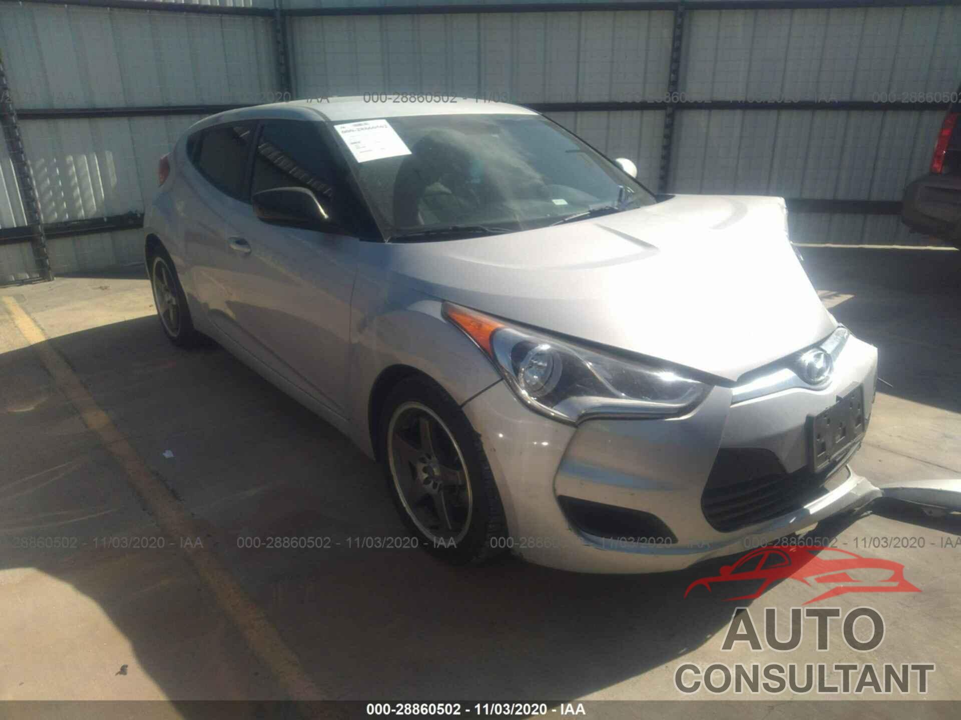 HYUNDAI VELOSTER 2016 - KMHTC6AD0GU293082