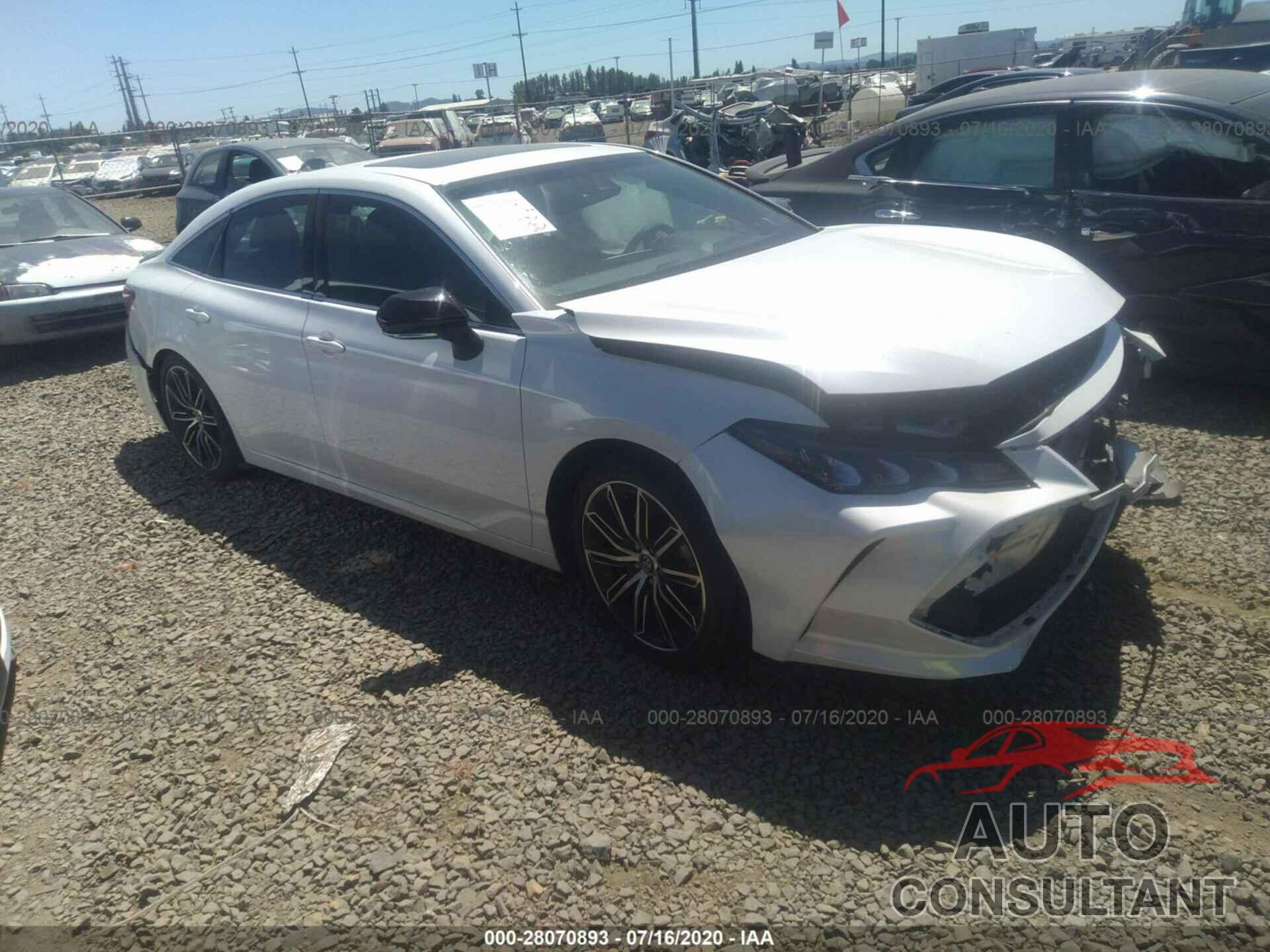 TOYOTA AVALON 2019 - 4T1BZ1FBXKU022186