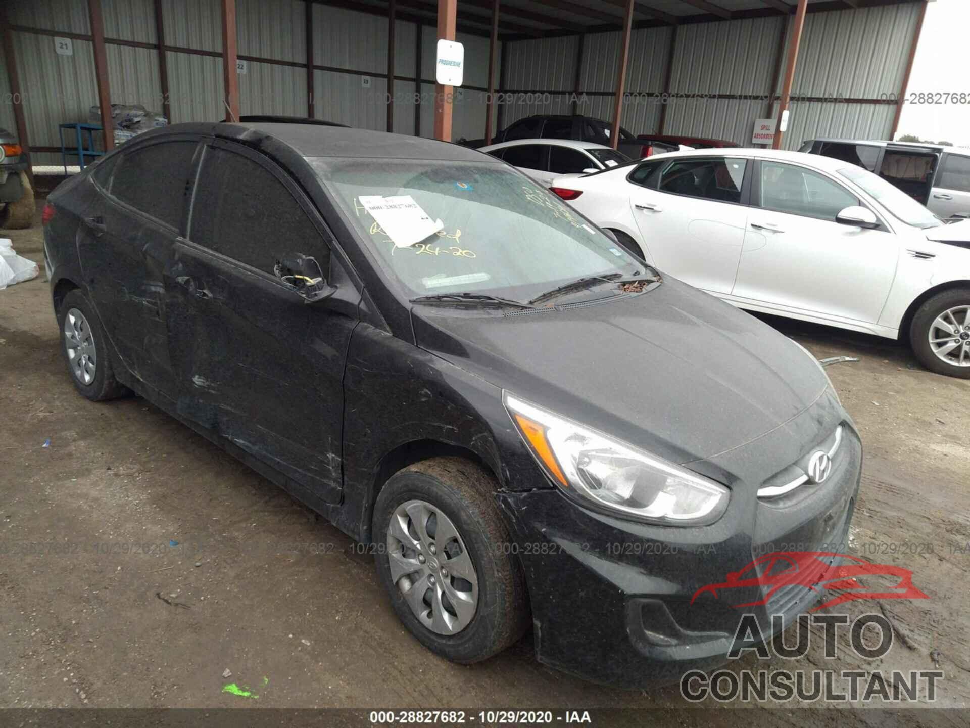 HYUNDAI ACCENT 2017 - KMHCT4AE5HU354957