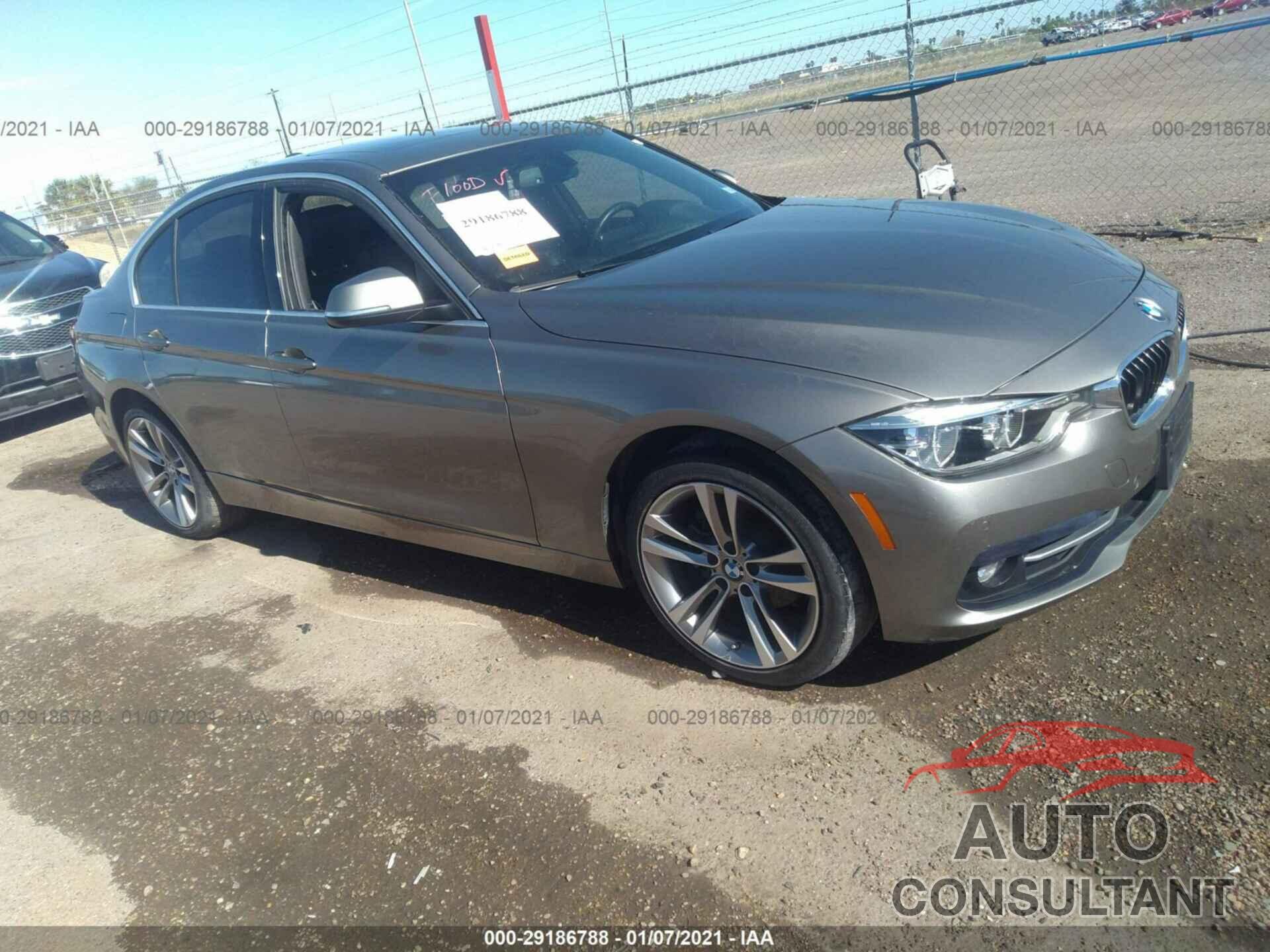 BMW 3 SERIES 2017 - WBA8B9C5XHK675778