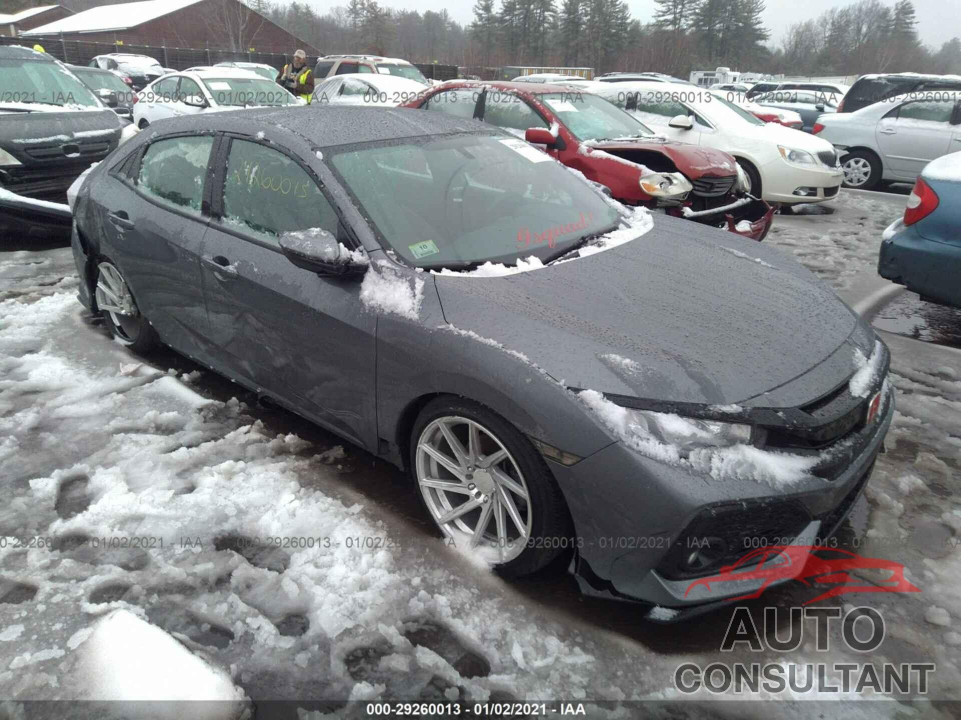 HONDA CIVIC HATCHBACK 2018 - SHHFK7G40JU222724