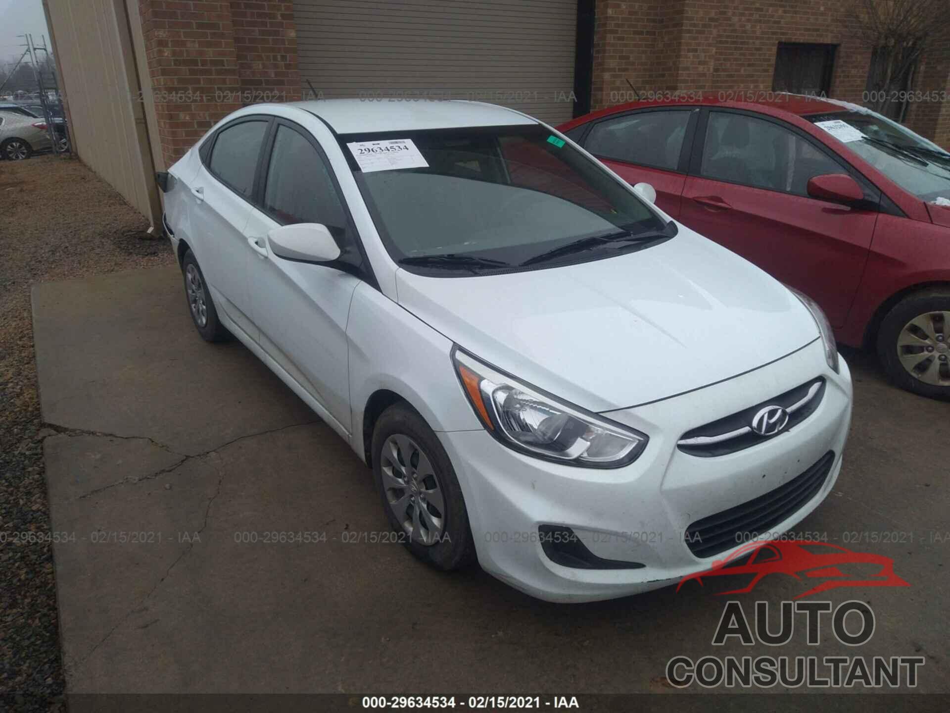 HYUNDAI ACCENT 2017 - KMHCT4AE4HU278034
