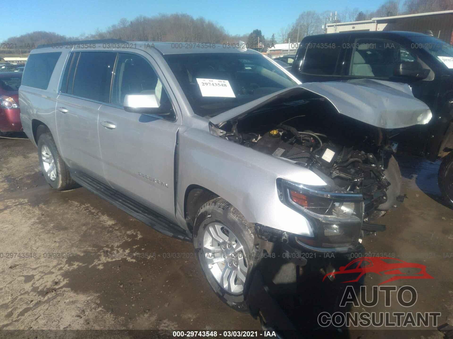 CHEVROLET SUBURBAN 2019 - 1GNSKHKC4KR350505