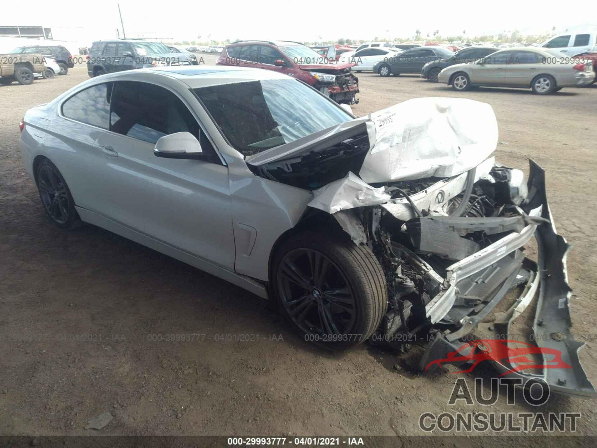 BMW 4 SERIES 2016 - WBA3N7C51GK228888