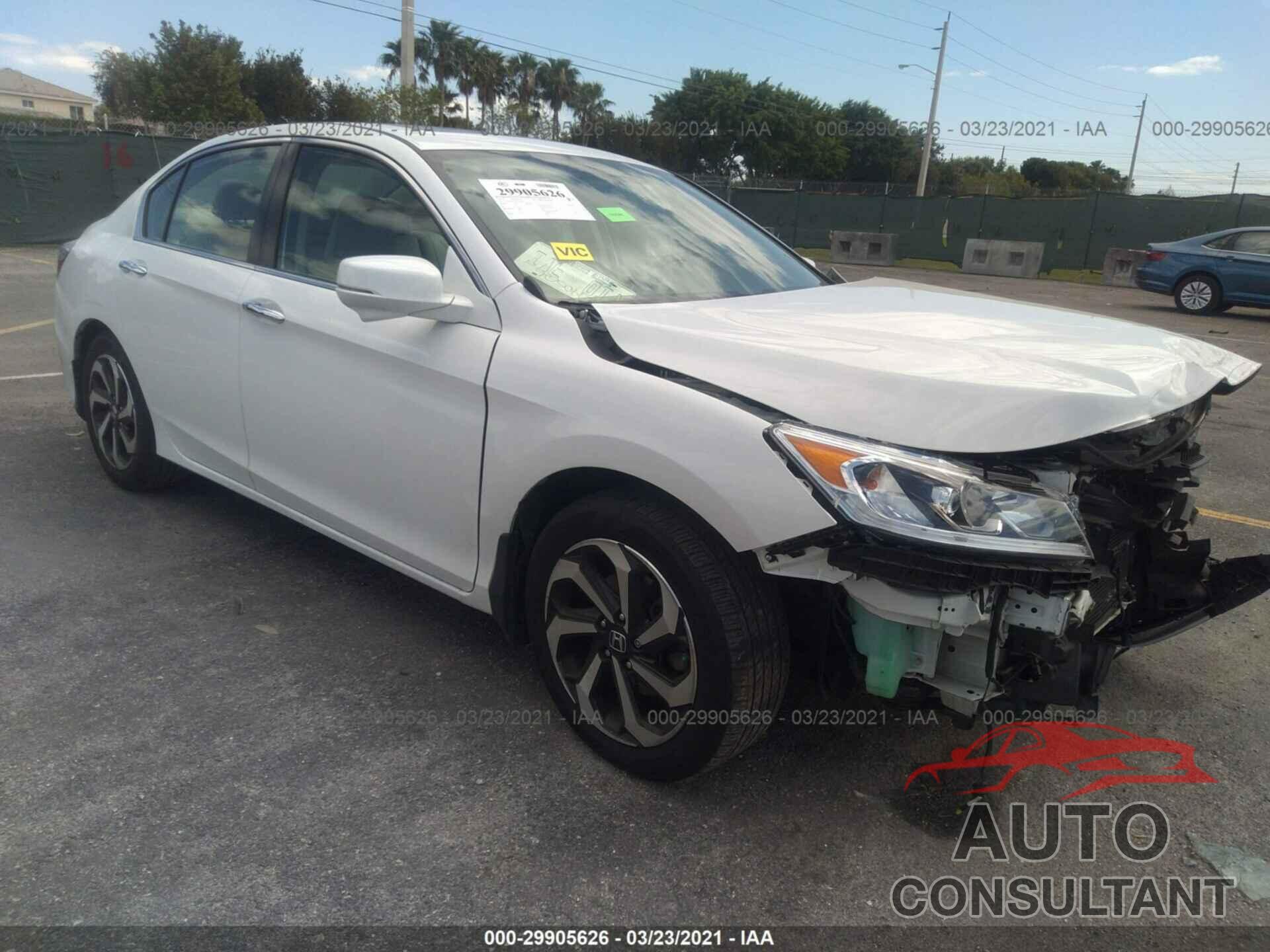 HONDA ACCORD SEDAN 2017 - 1HGCR2F82HA166927