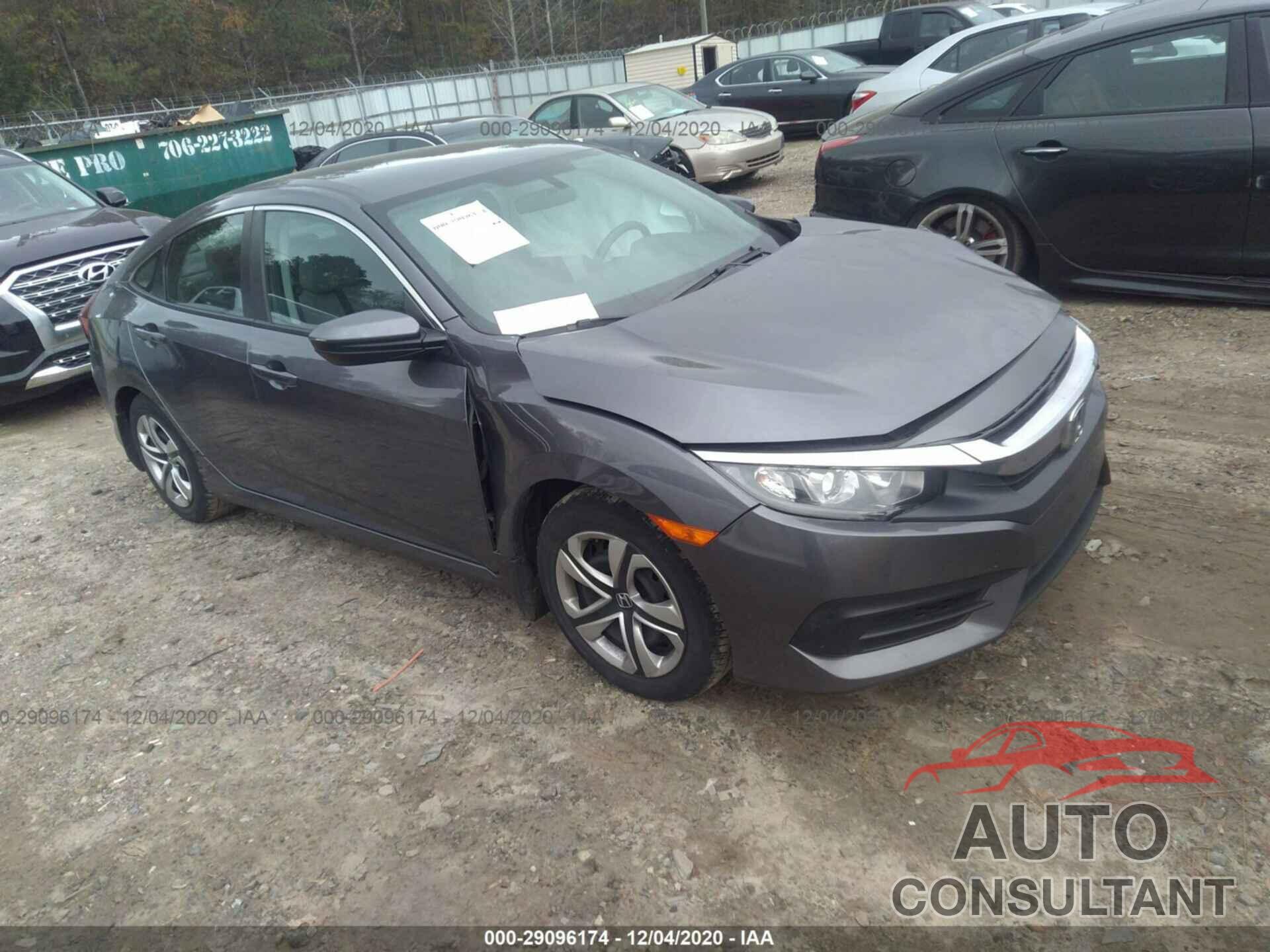 HONDA CIVIC SEDAN 2017 - 19XFC2F56HE059959