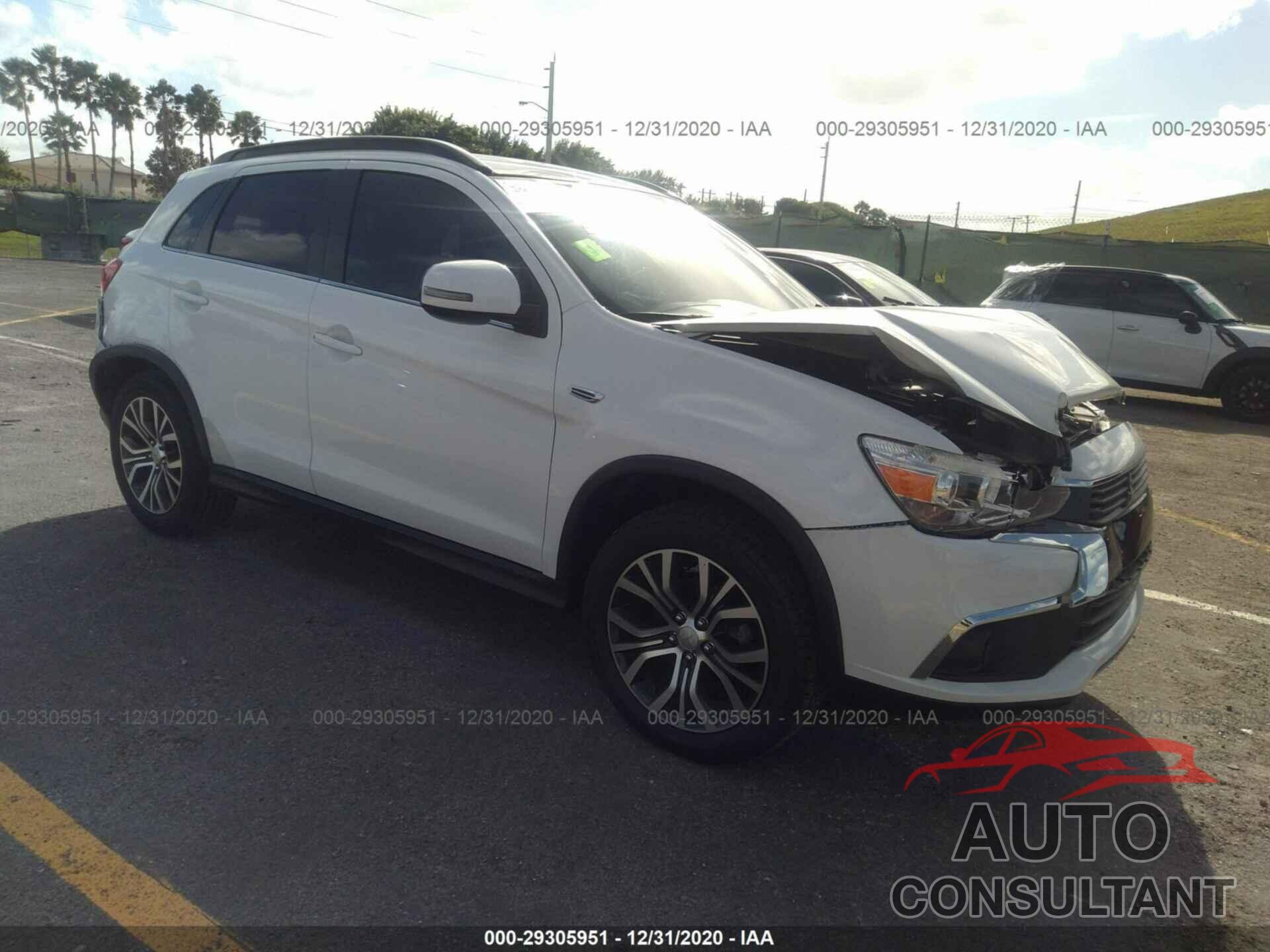 MITSUBISHI OUTLANDER SPORT 2016 - JA4AP4AW6GZ035328