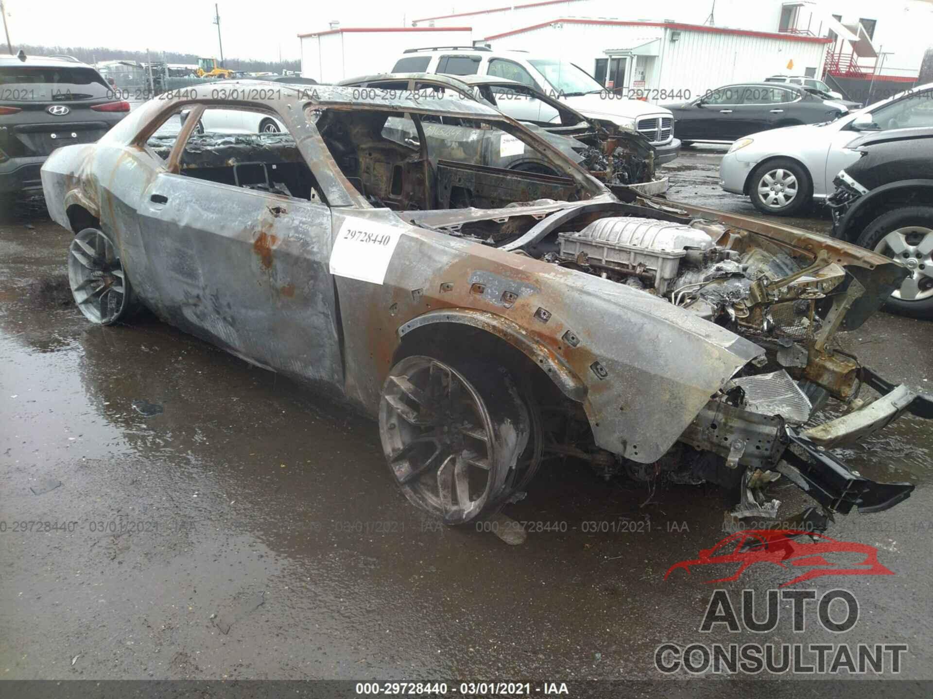 DODGE CHALLENGER 2018 - 2C3CDZC91JH127681