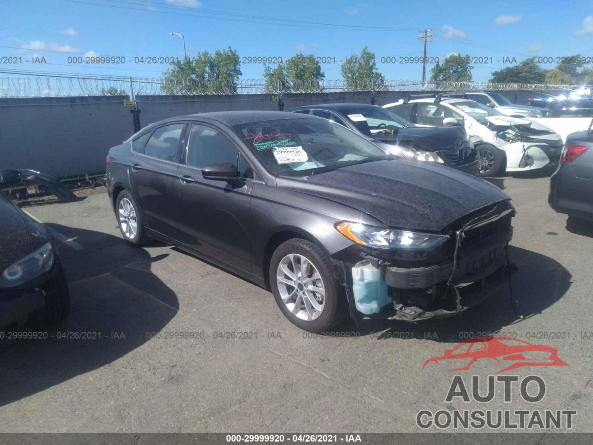 FORD FUSION 2020 - 3FA6P0HD1LR156698
