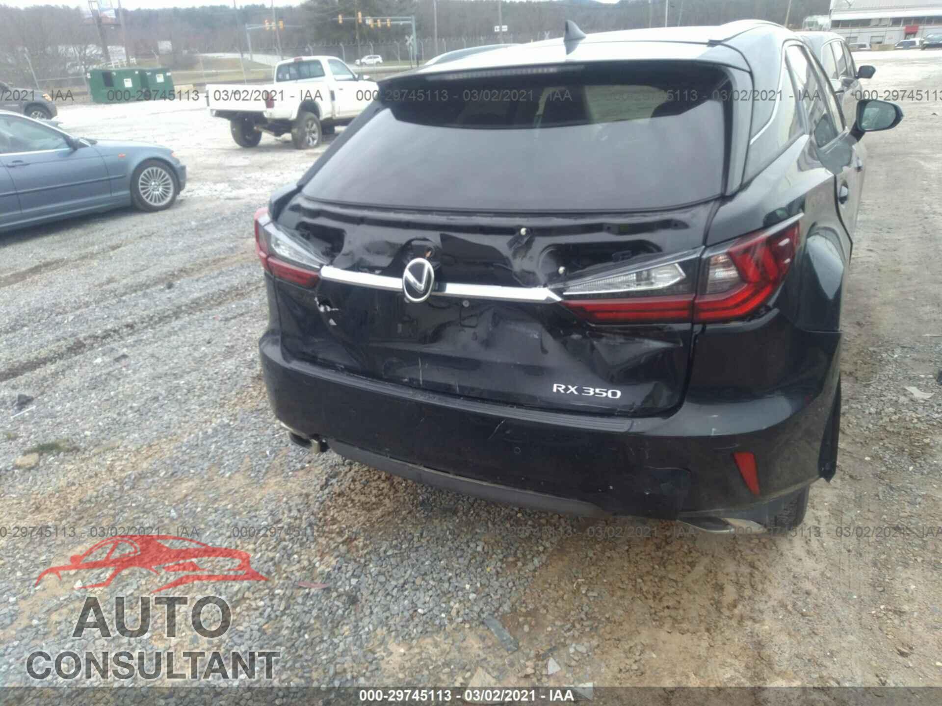 LEXUS RX 2017 - 2T2BZMCA1HC077709