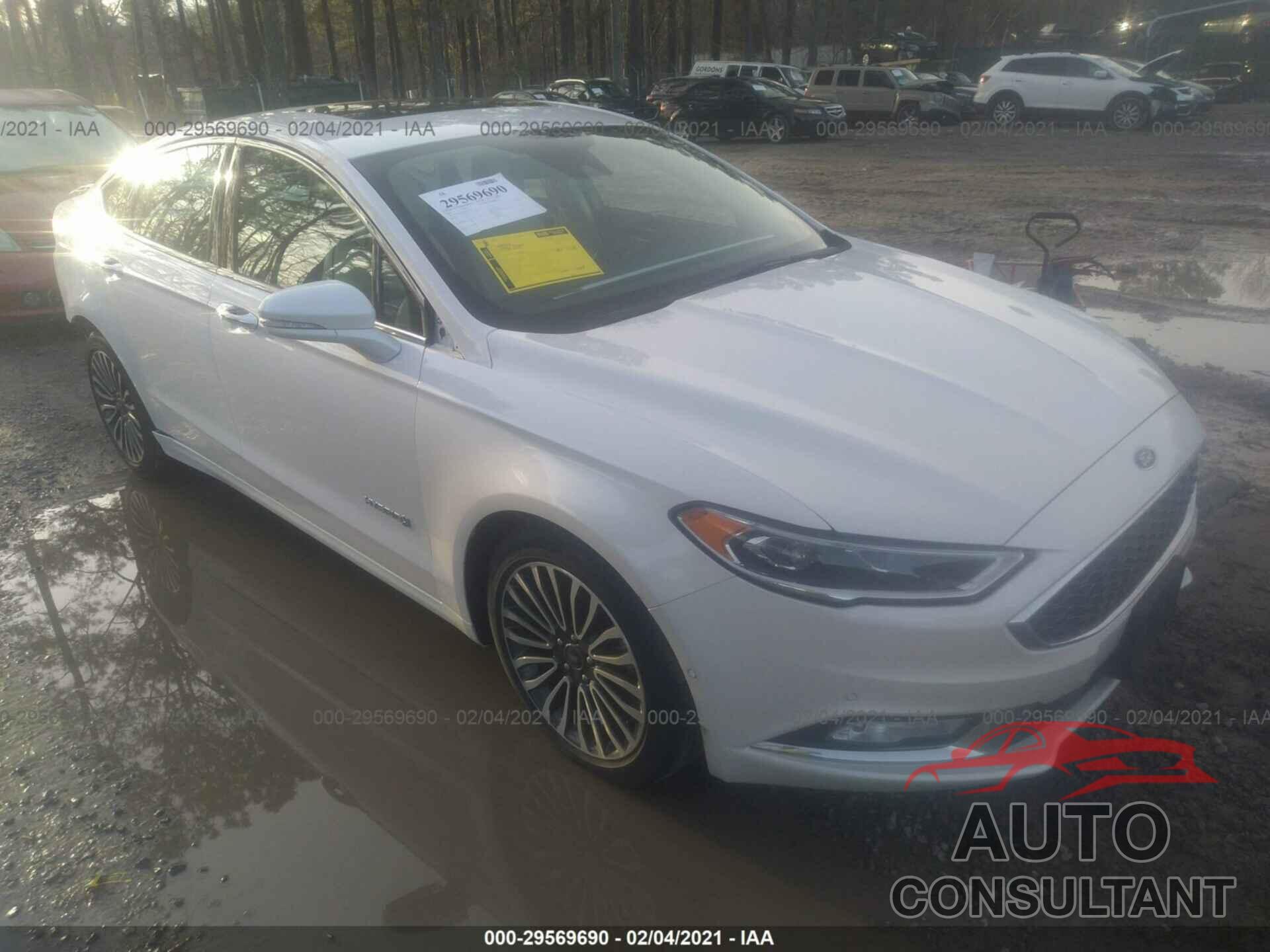 FORD FUSION HYBRID 2018 - 3FA6P0RU1JR201344