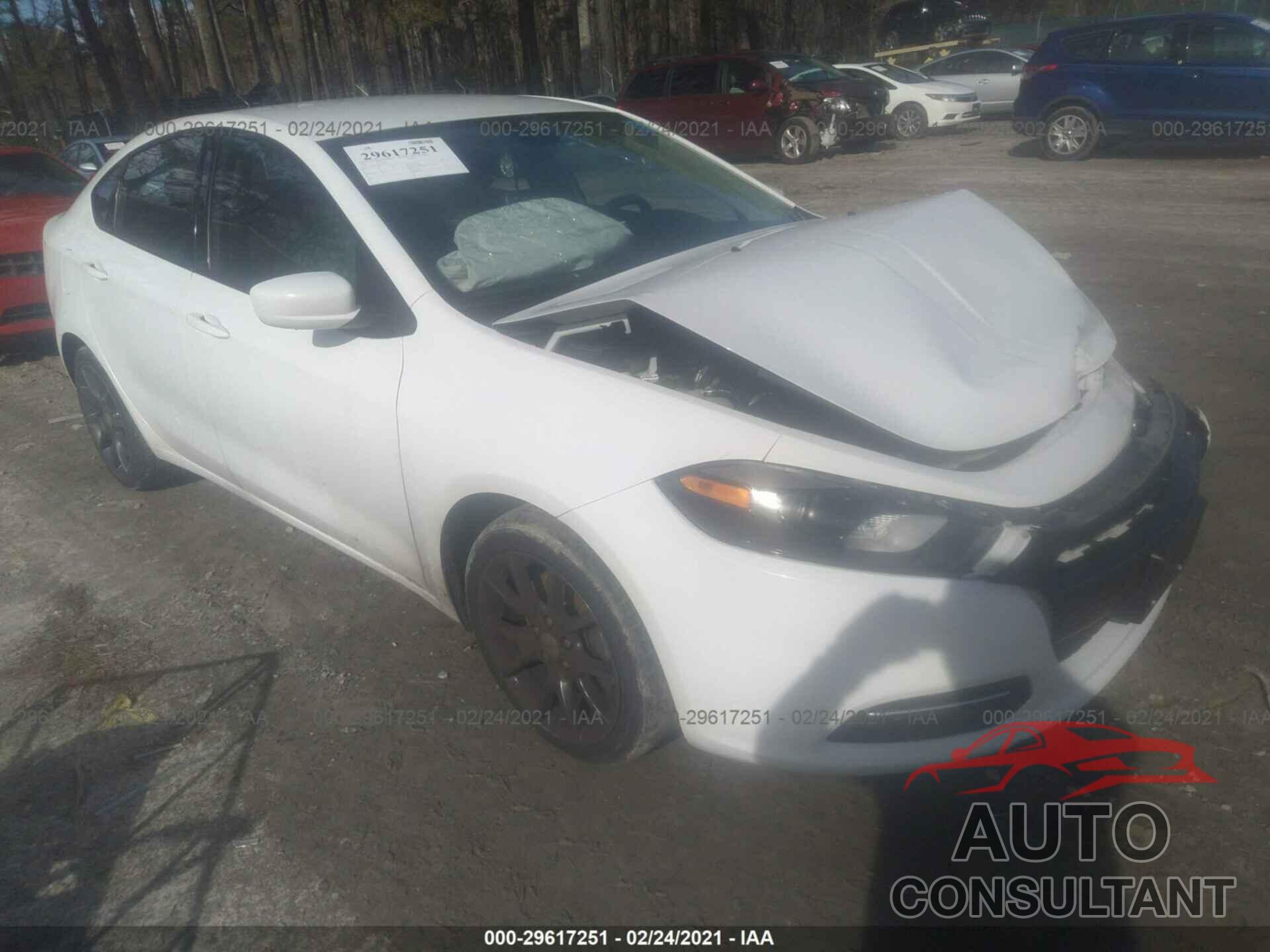 DODGE DART 2016 - 1C3CDFAA5GD555335