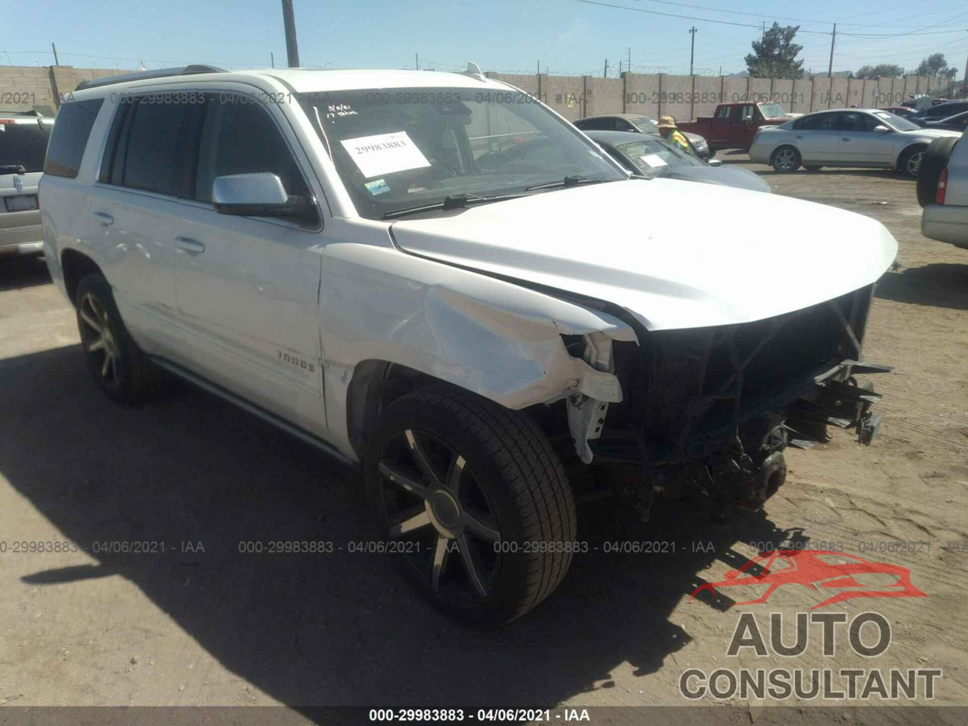 CHEVROLET TAHOE 2017 - 1GNSCCKC1HR378433