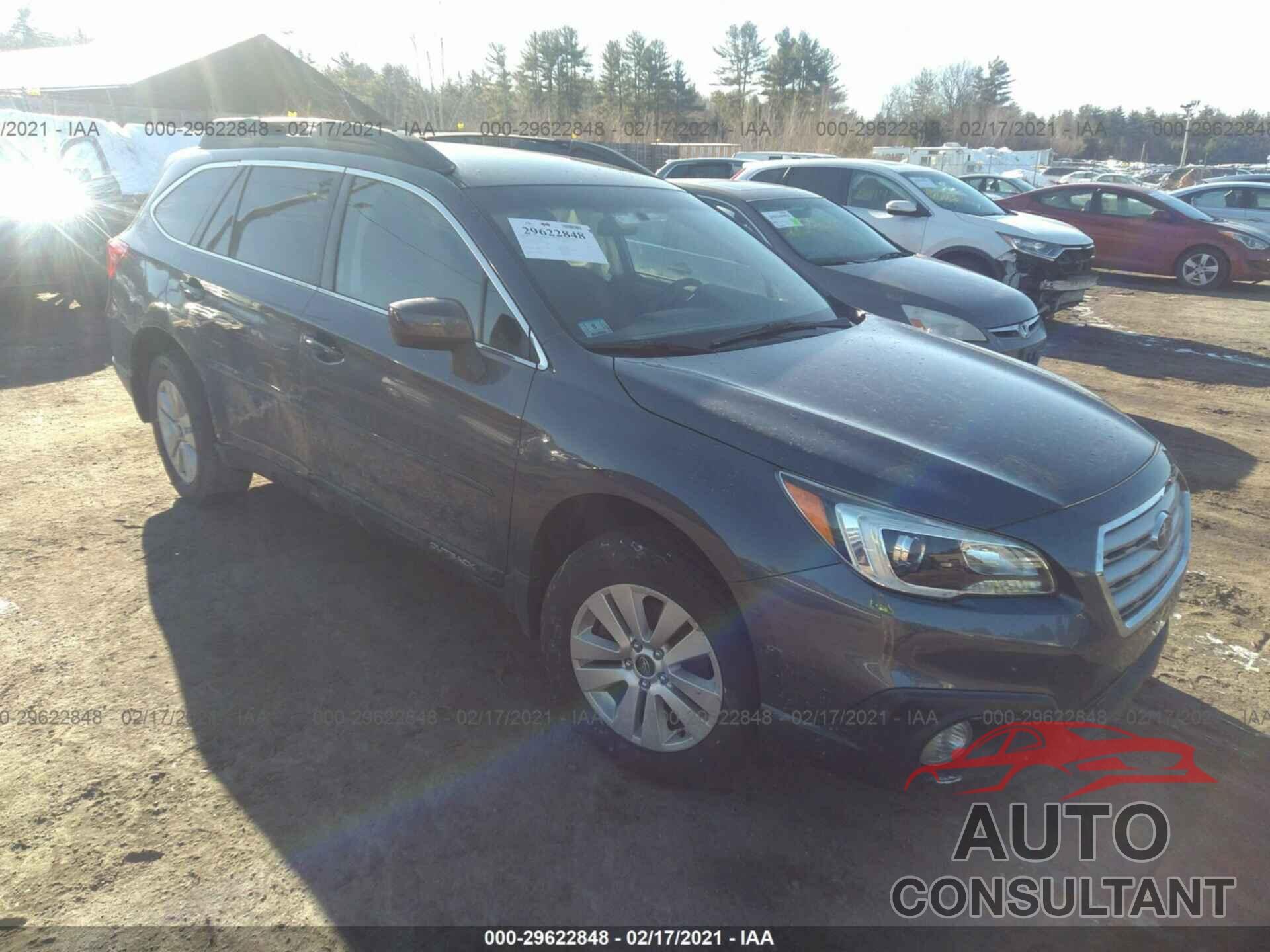 SUBARU OUTBACK 2016 - 4S4BSACC4G3312325