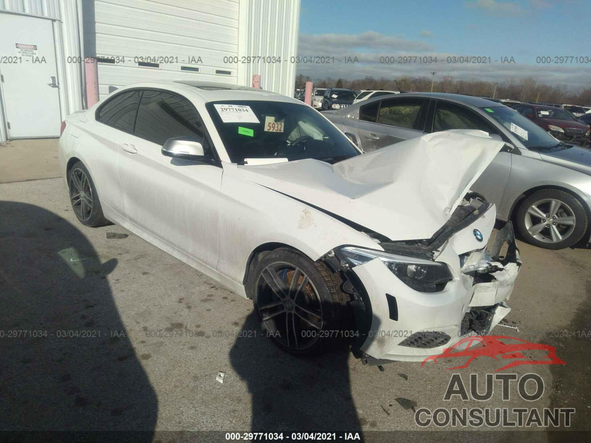 BMW 2 SERIES 2018 - WBA2J7C51JVB28516