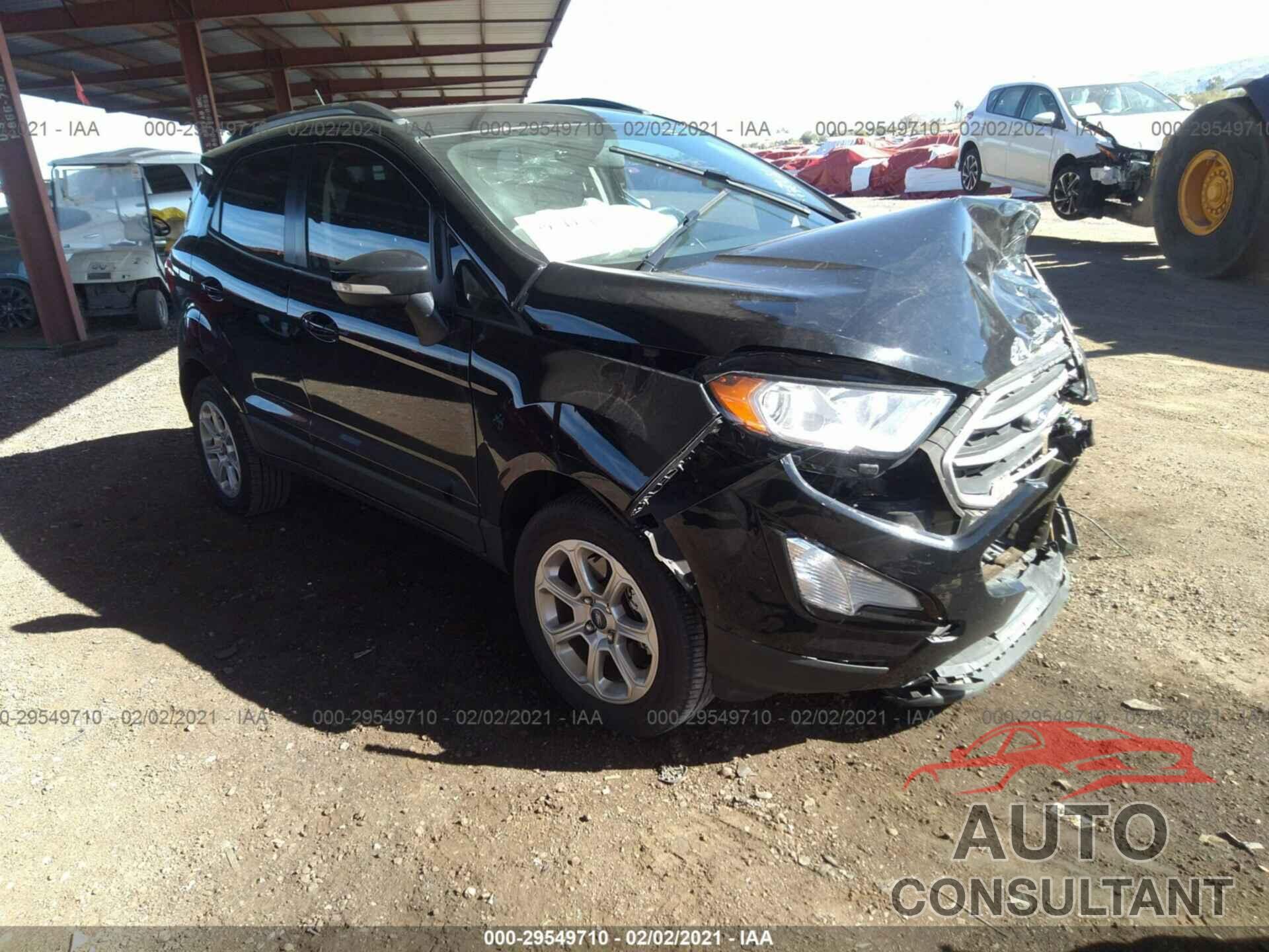 FORD ECOSPORT 2019 - MAJ3S2GE1KC292334