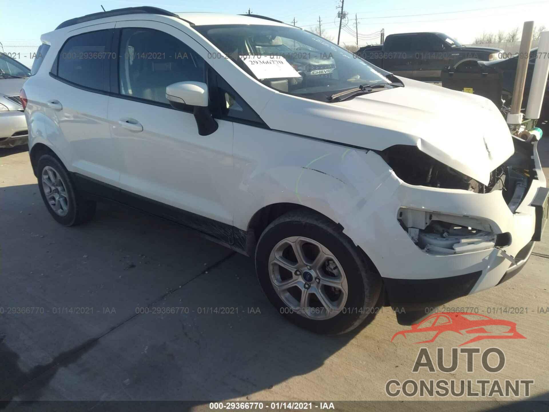 FORD ECOSPORT 2019 - MAJ3S2GE1KC257065