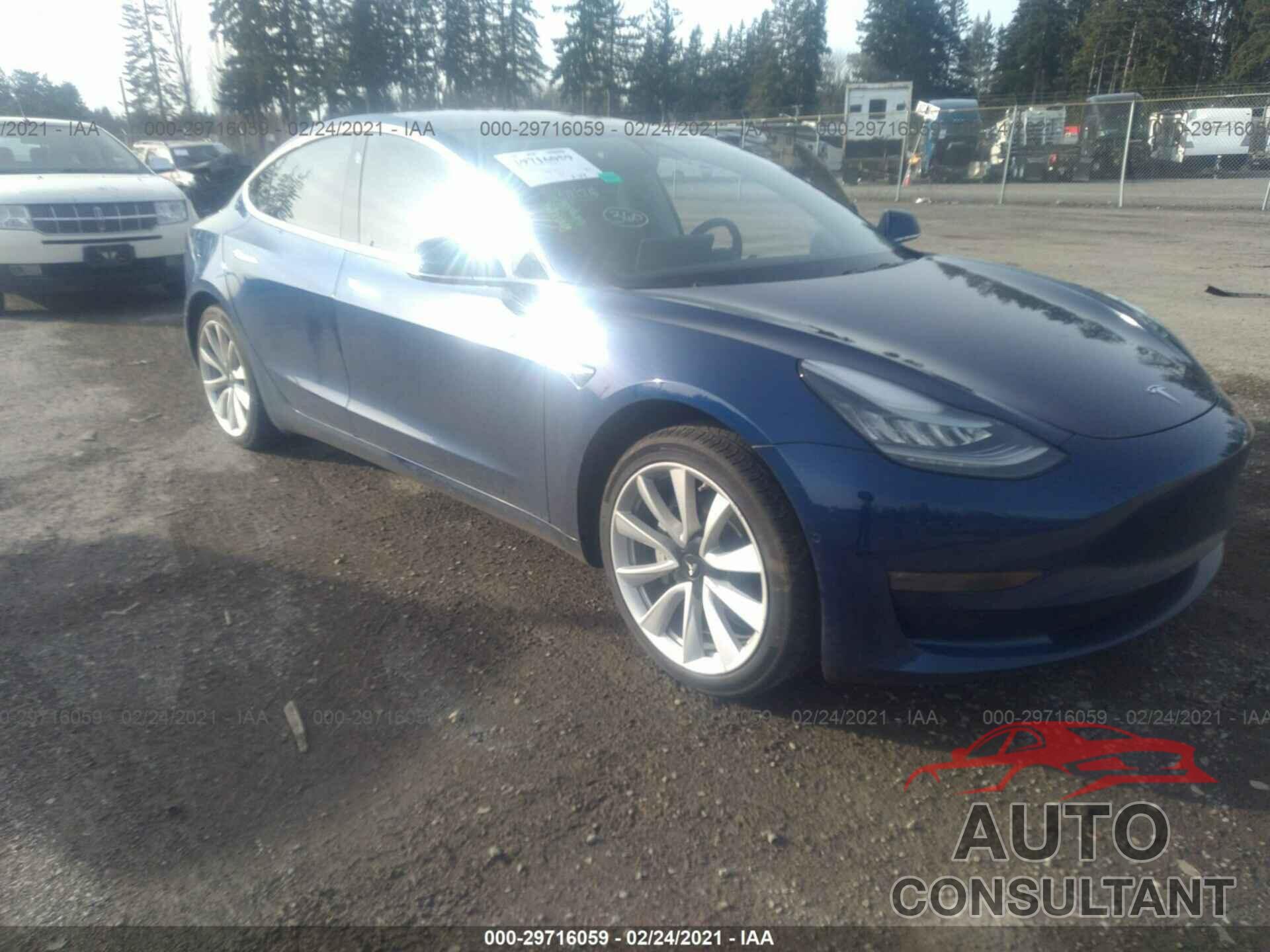 TESLA MODEL 3 2019 - 5YJ3E1EB4KF437664