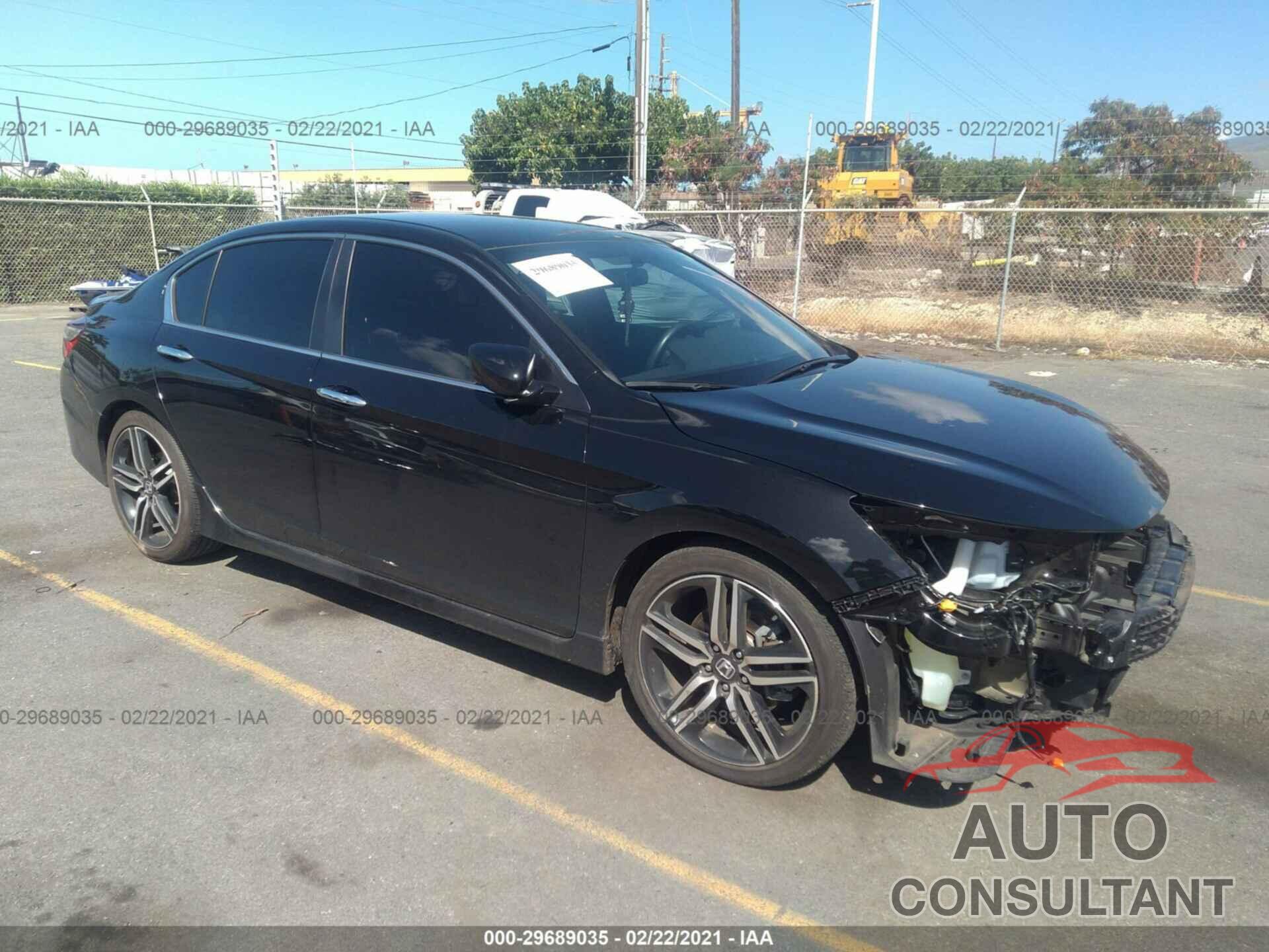 HONDA ACCORD SEDAN 2017 - 1HGCR2F5XHA181309