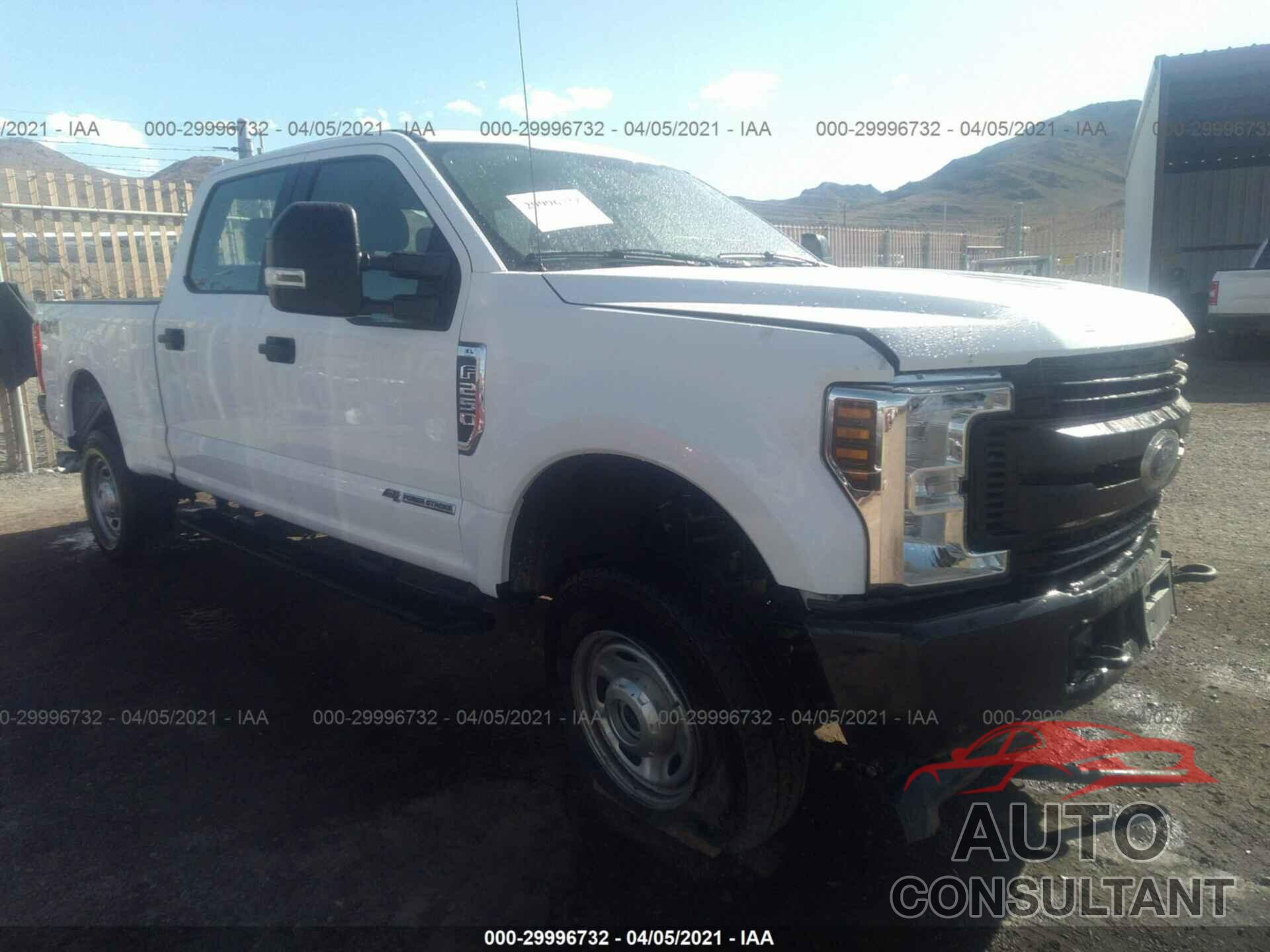 FORD SUPER DUTY F-250 SRW 2019 - 1FT7W2BT4KED75282